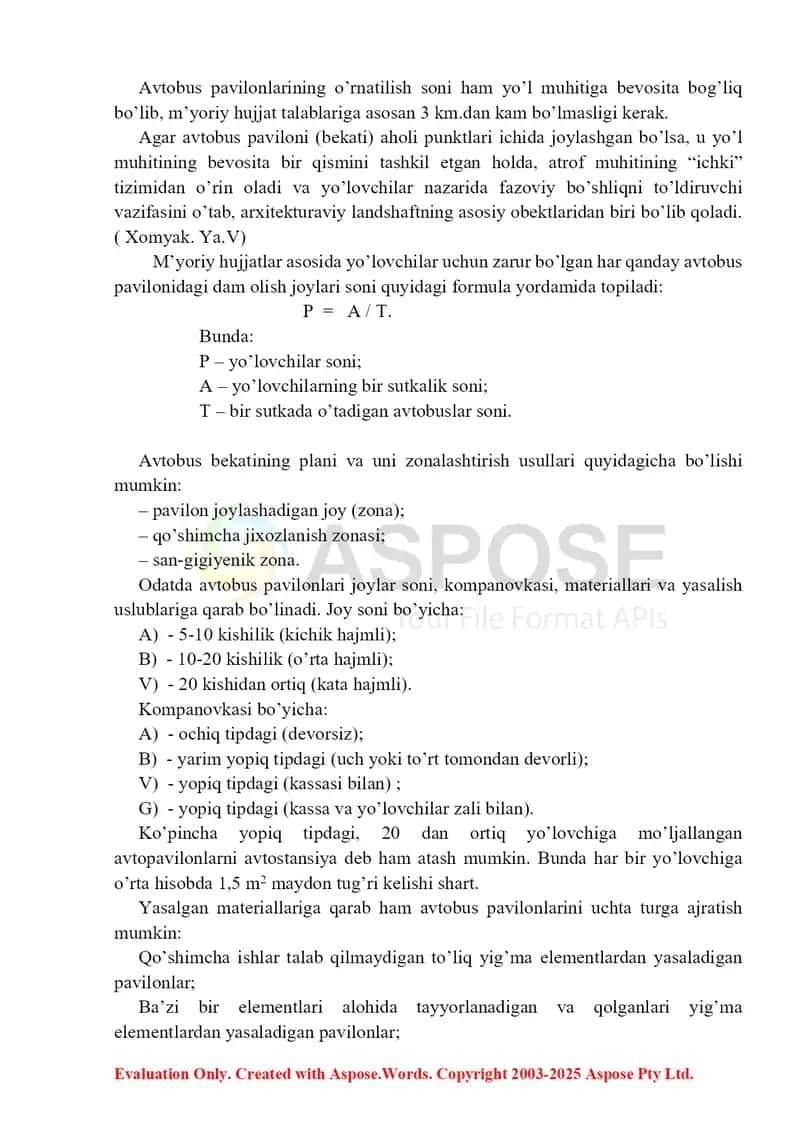 7-ma’ruza: Shahar ko‘chalari va yo‘llari bo‘ylab joylashtiriladigan monumentlar va avtobus bekatlarini obodonlashtirish 2