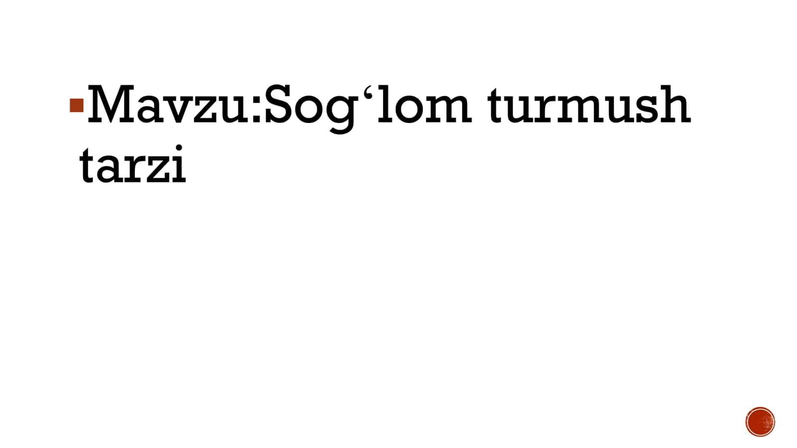 TIBBIYOT PSIXOLOGIYASI FANDAN MUSTAQIL ISHI 2