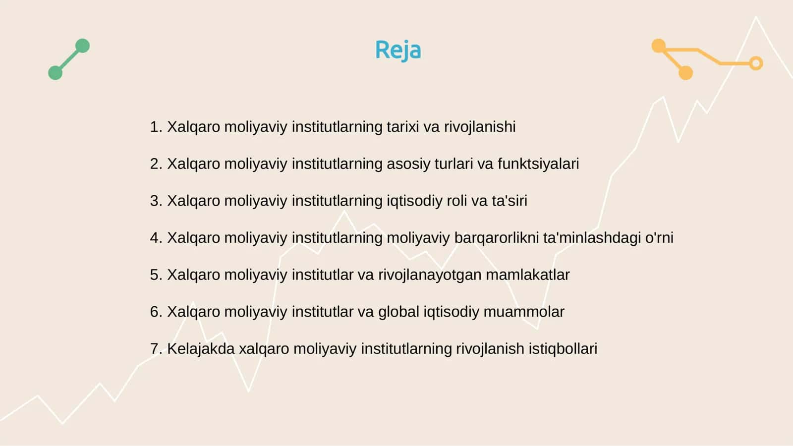 Xalqaro moliyaviy institutlar, ularning maqsadi va funktsiyalari 2