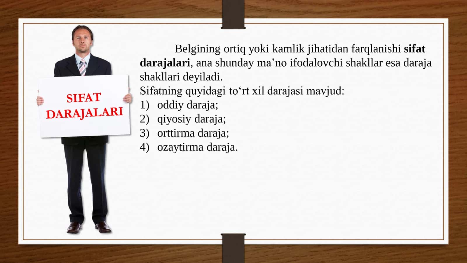 SIFAT DARAJALARI 2