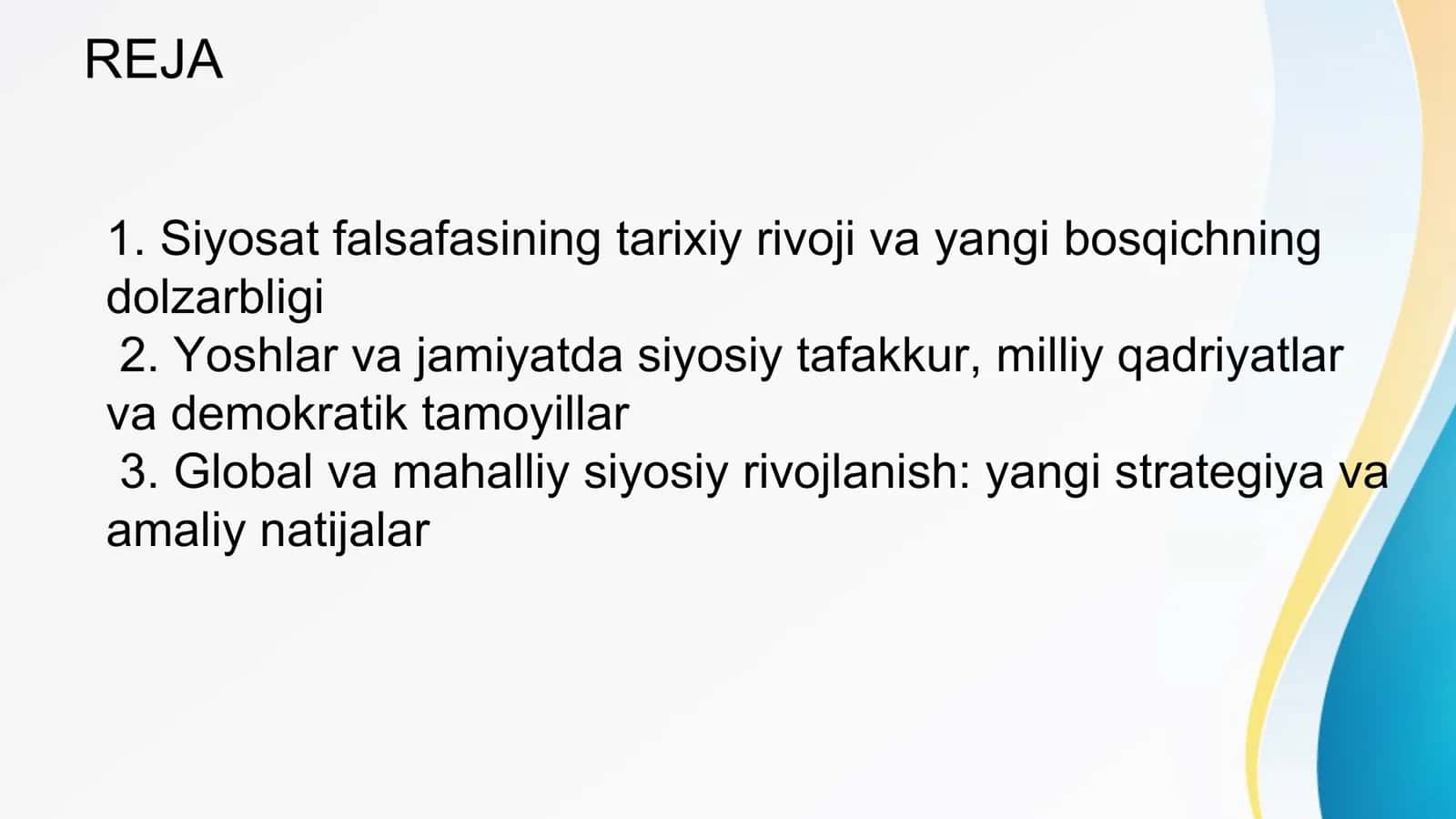 Siyosat Falsafasi Rivojlanishining Yangi Bosqichi 2