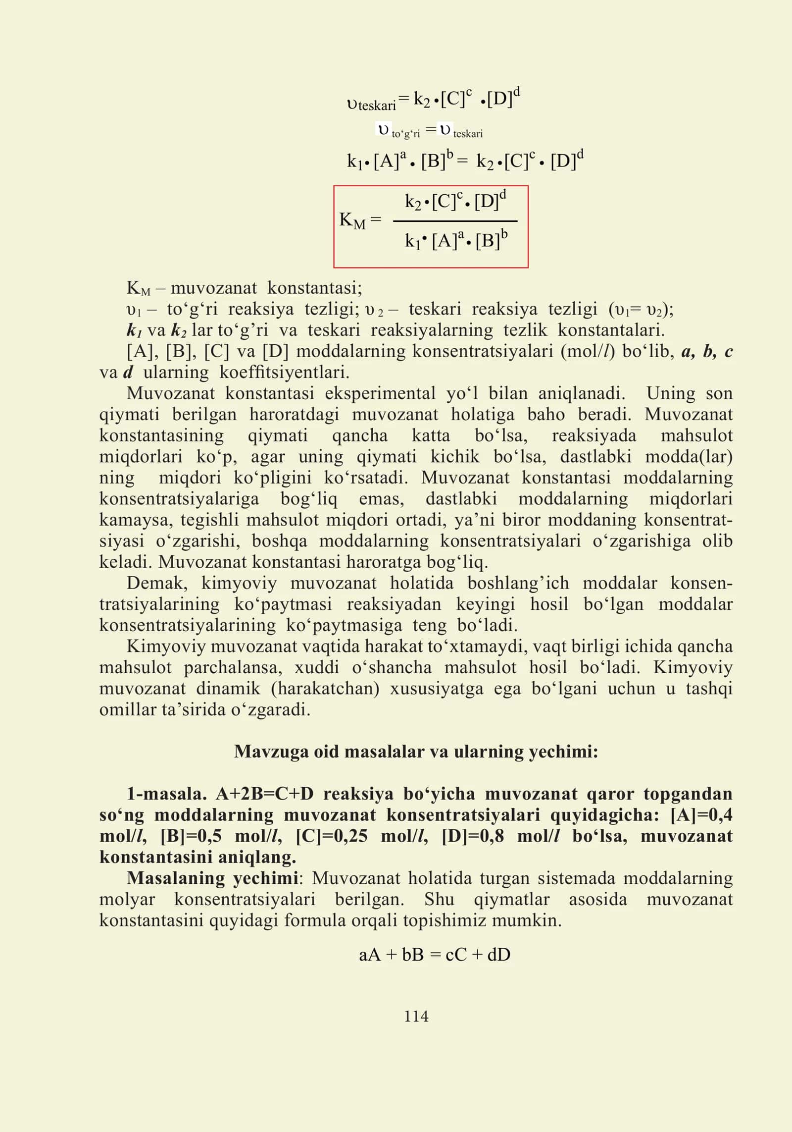 Kimyoviy reaksiyalar 2
