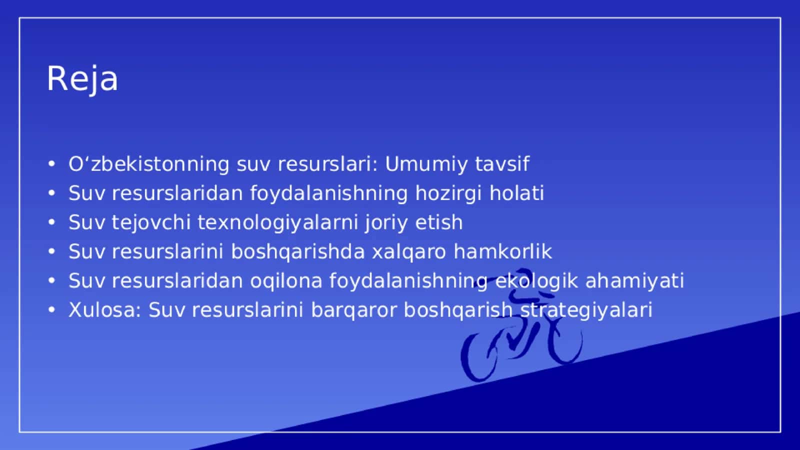 Oʻzbekistonning suv resurslari 2