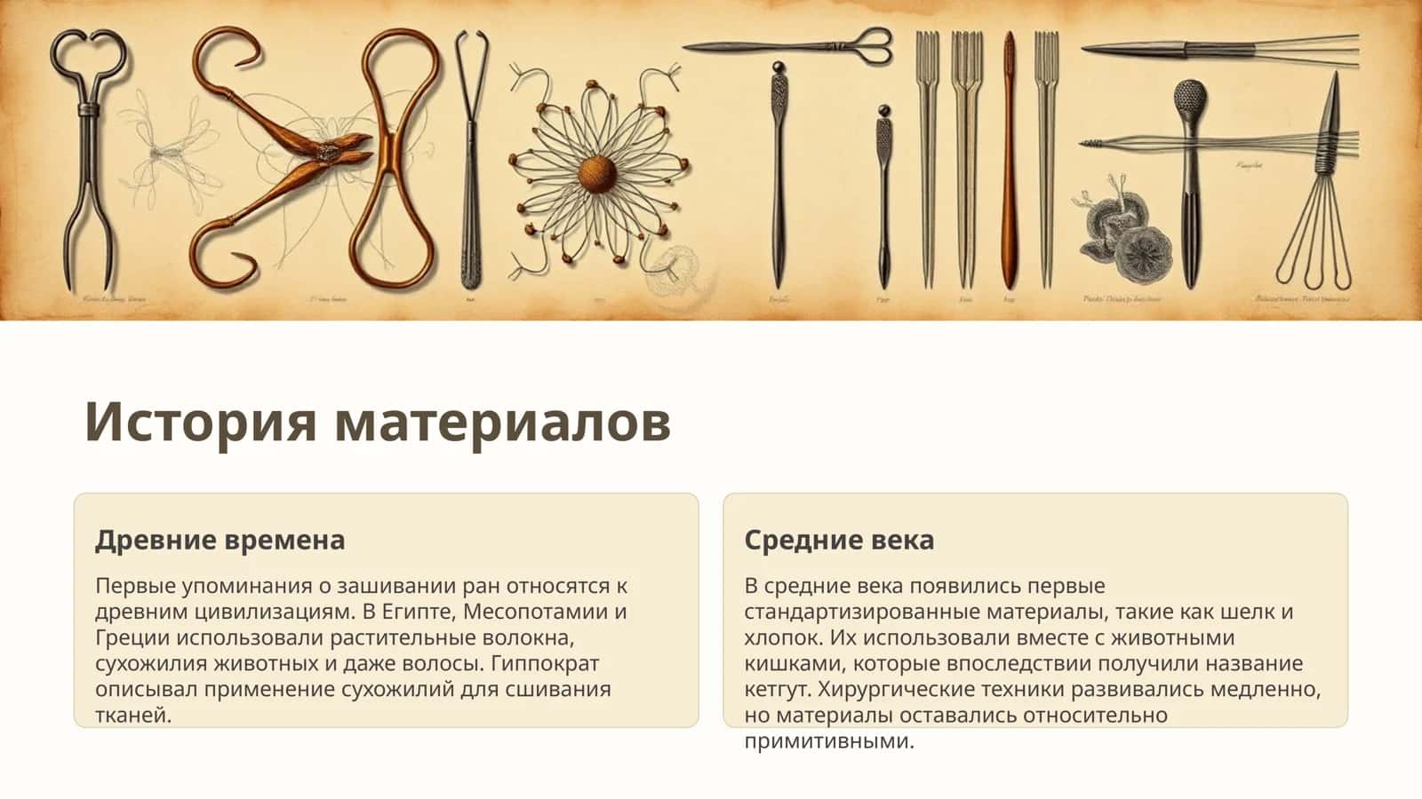 Современные шовные материалы 2