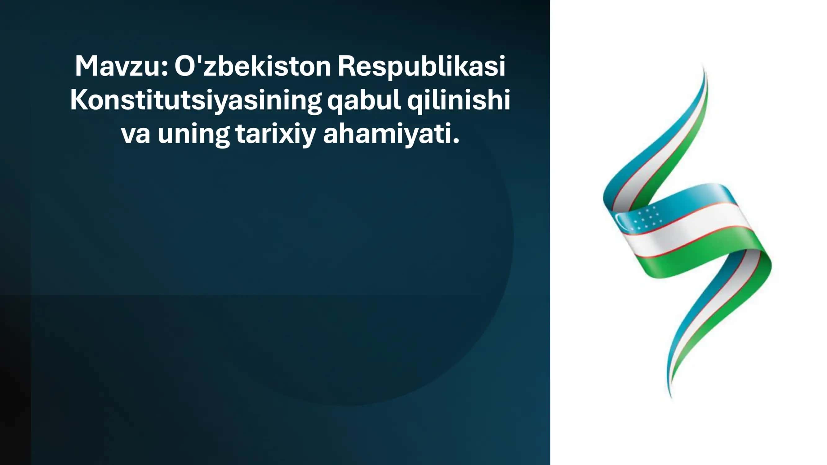O'zbekistonning eng yangi tarixi 2