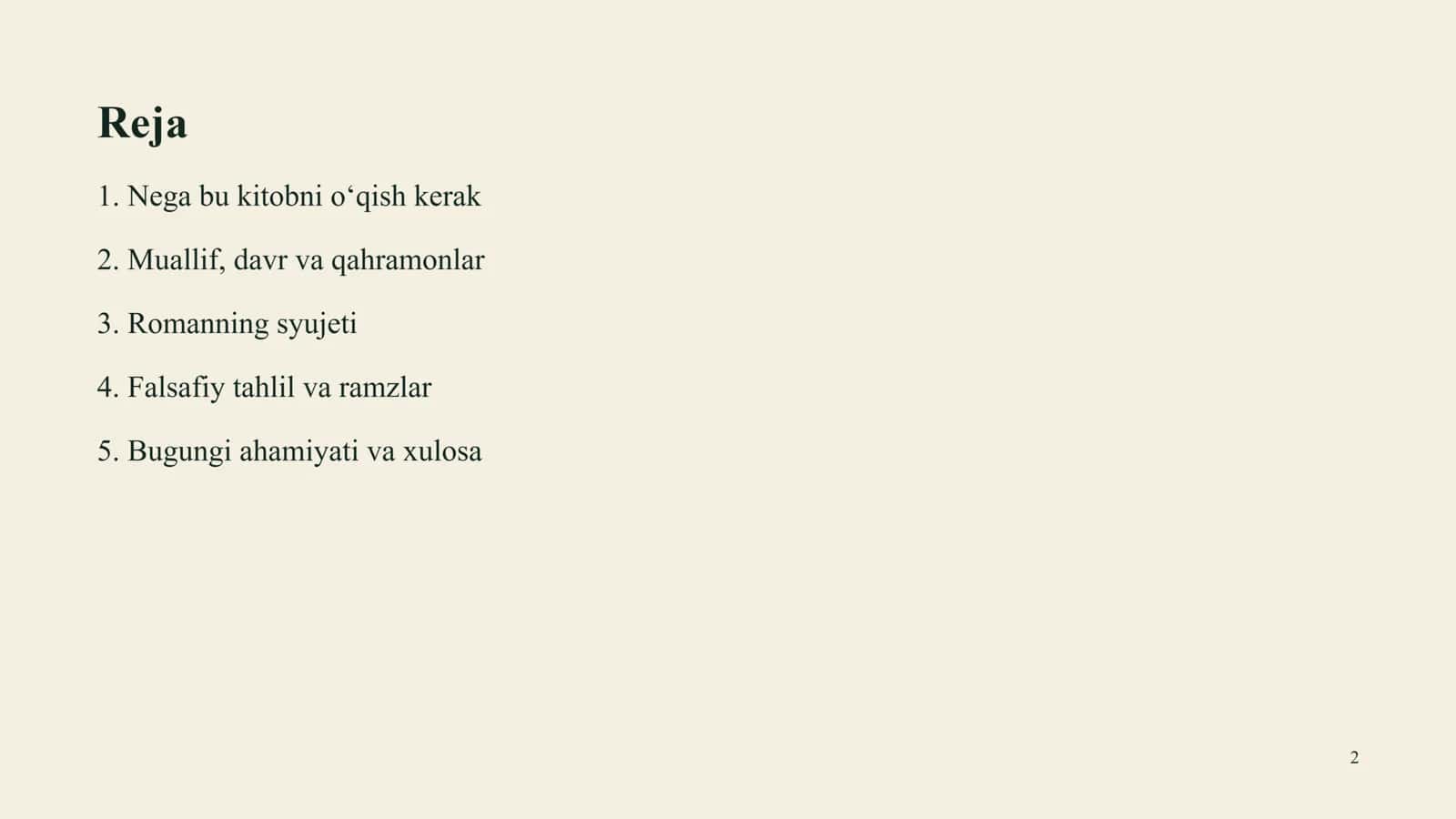 Buyuk Getsbi asar taqdimoti 2