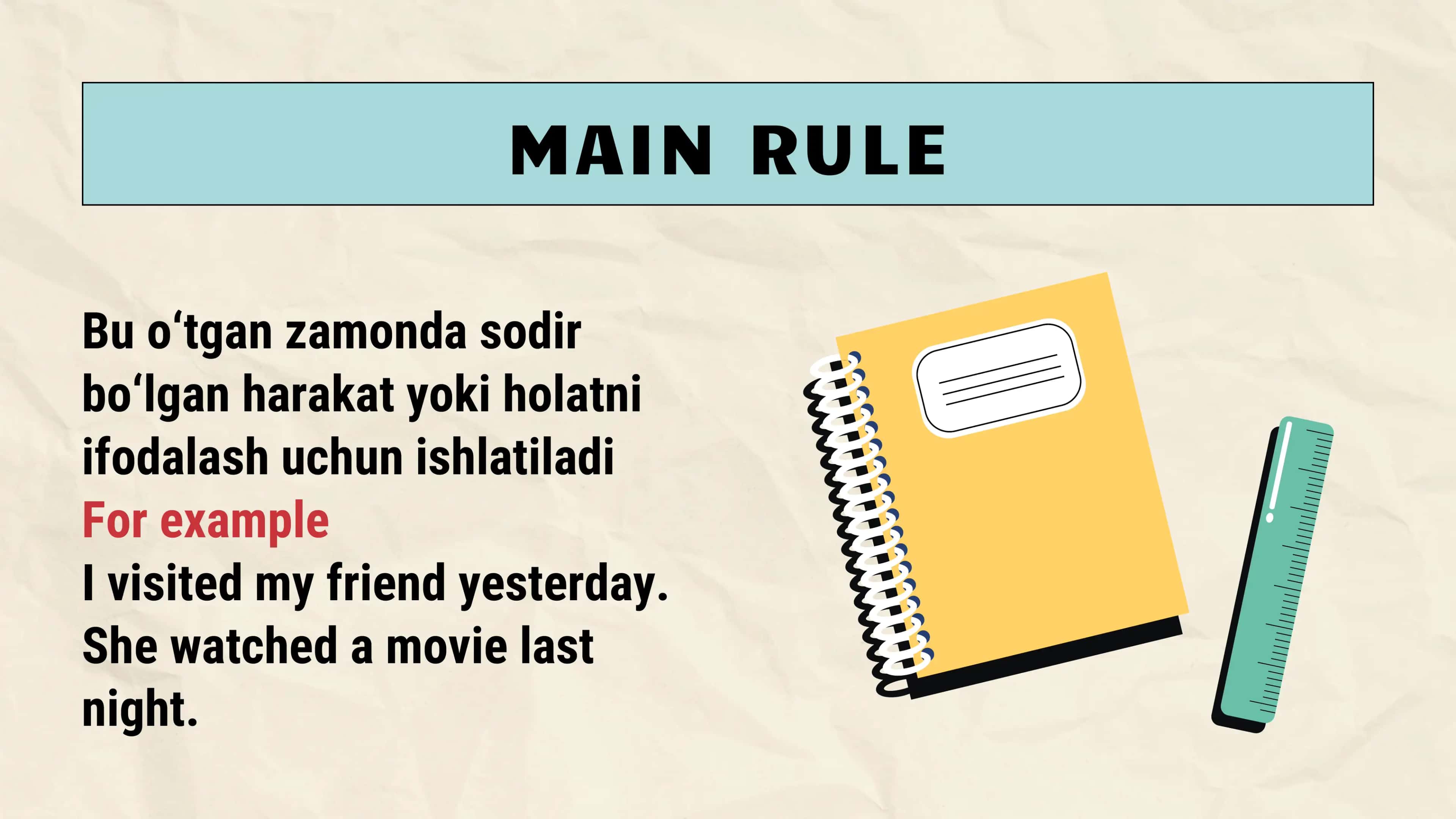 Grammar. Past simple 2
