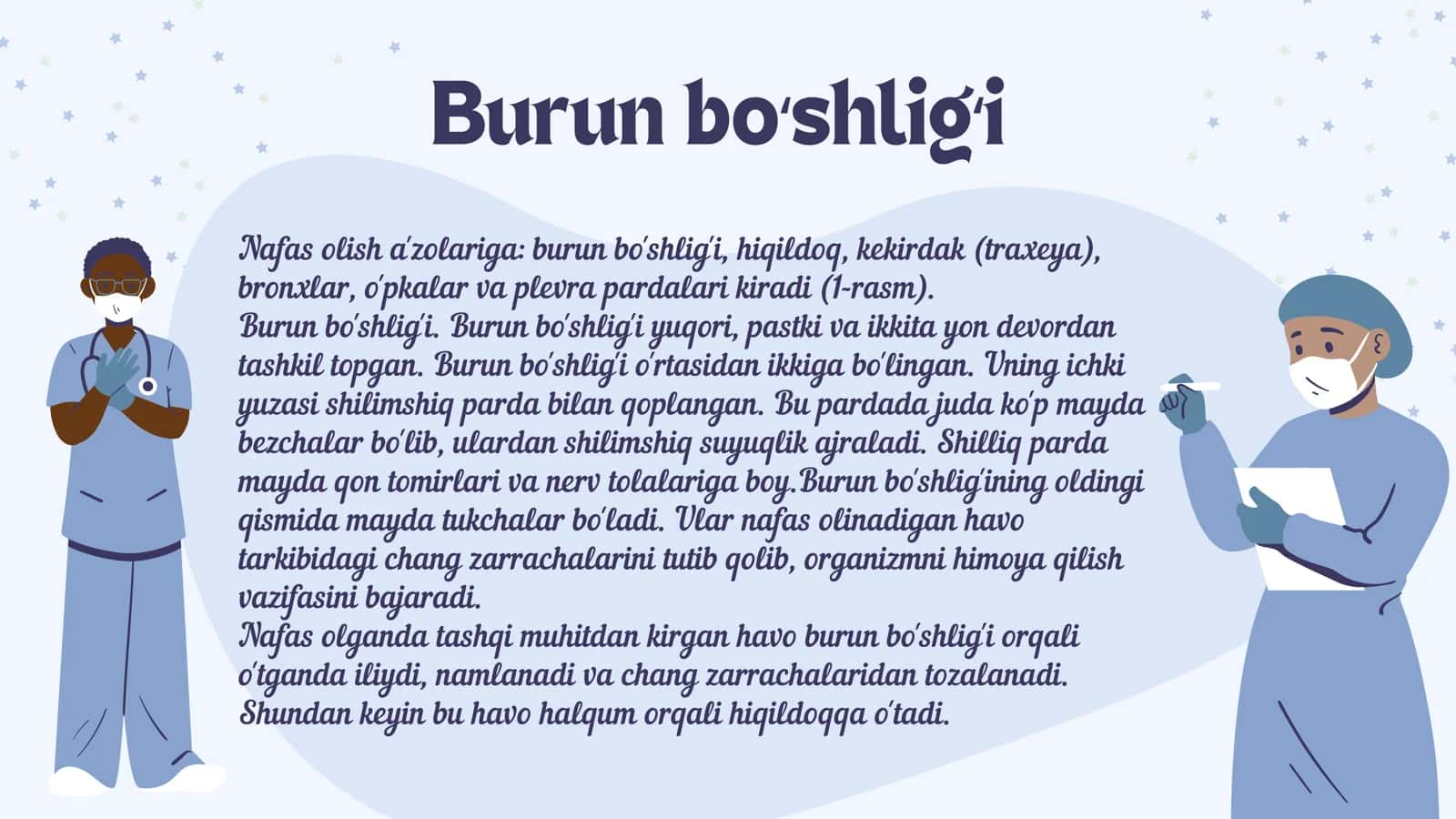 Nafas olish anatomiya va fiziologiyasi 2