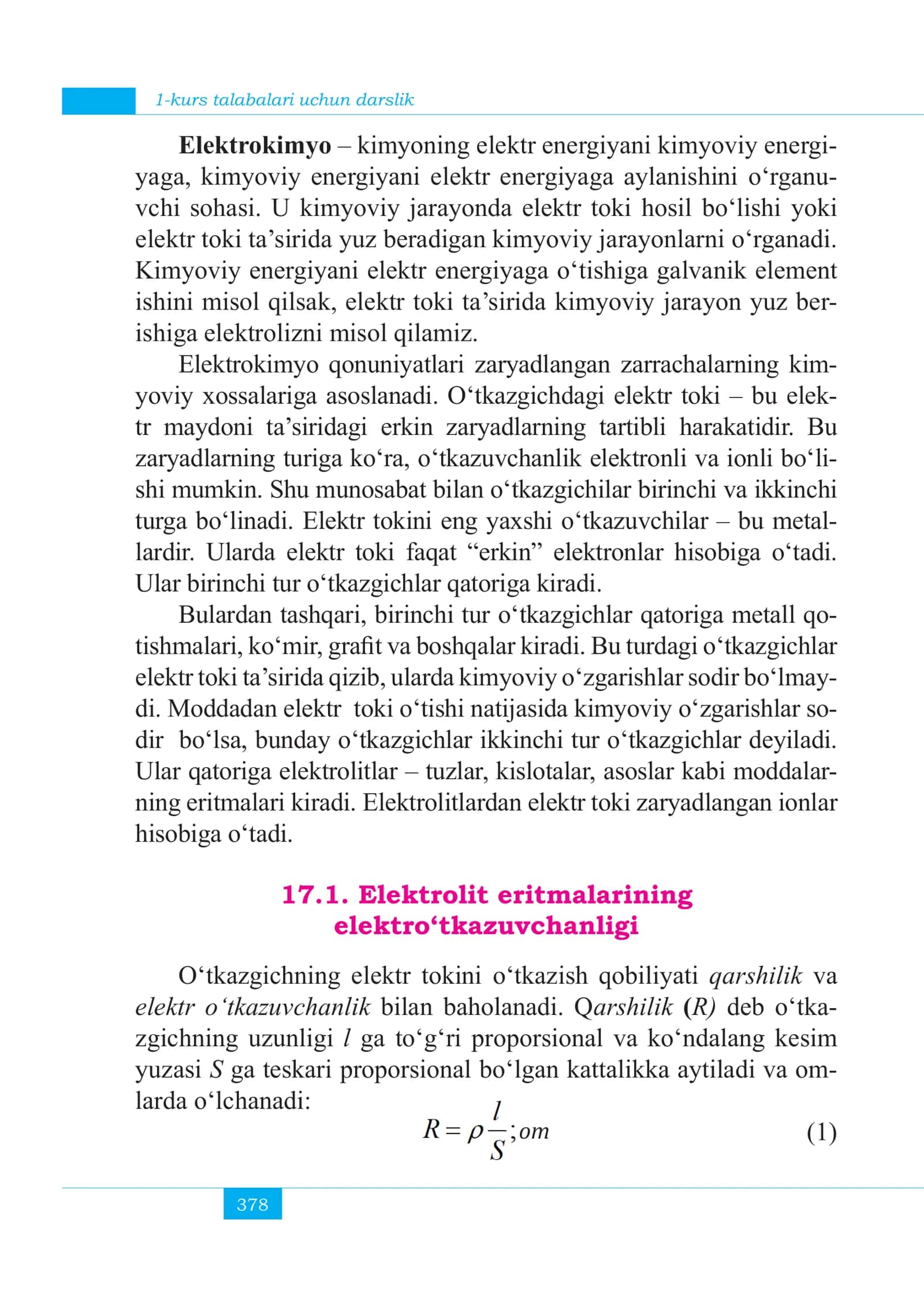 Elektrokimyo asoslari 2