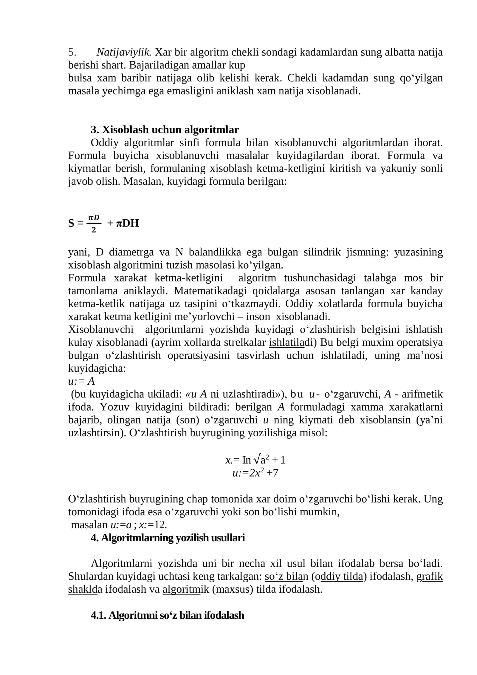 ALGORITMLAR 2