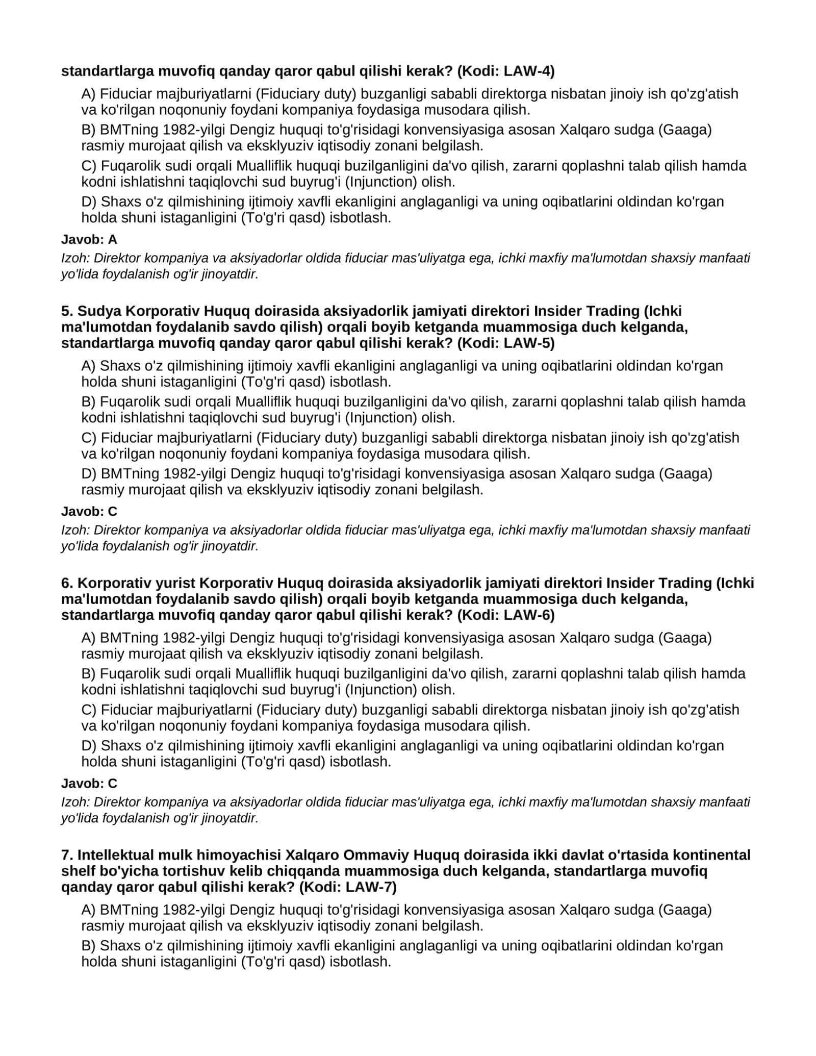 09 HUQUQ - 200 TA QIYIN TESTLAR 2