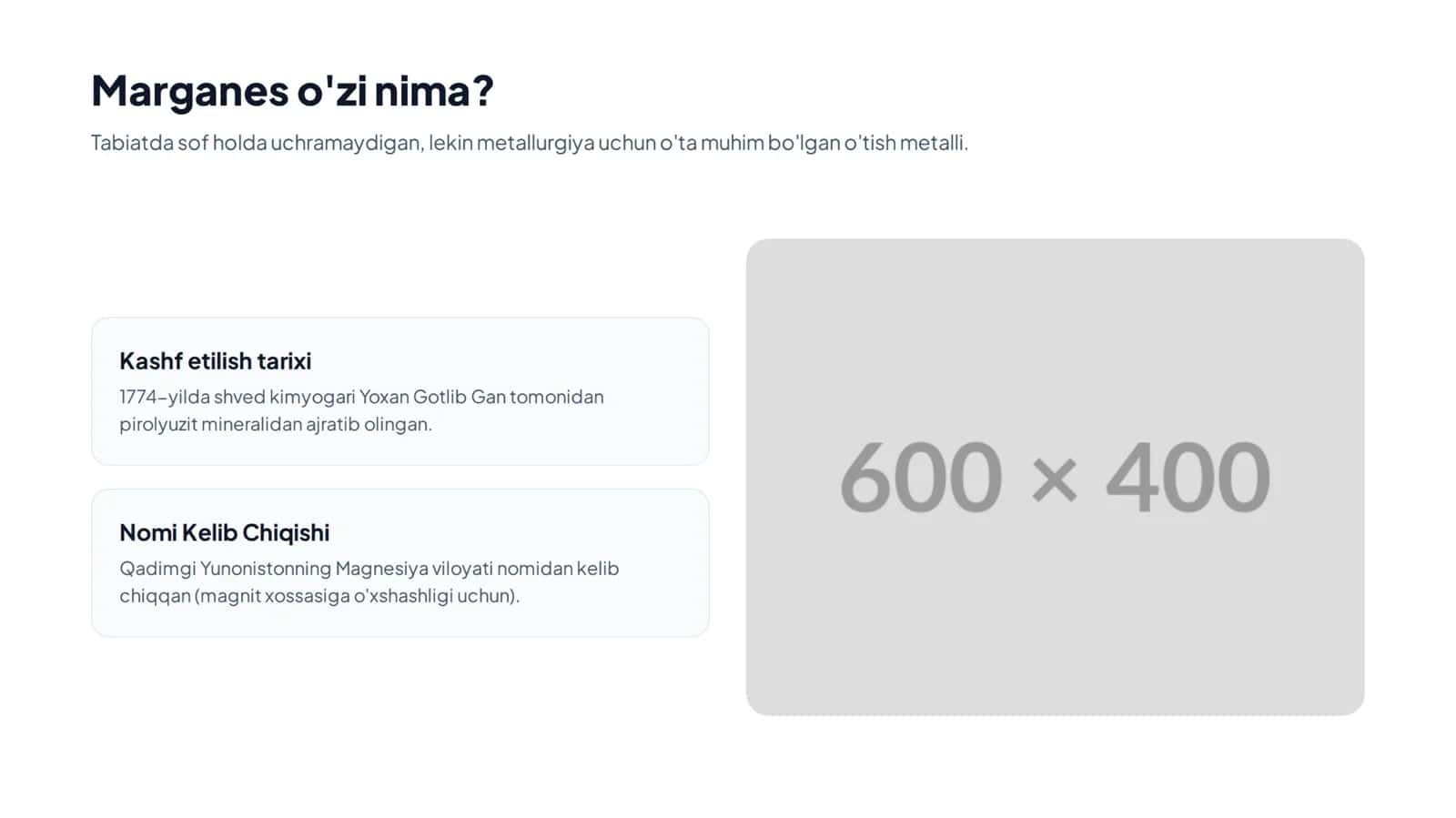 Marganes elementi haqida slayd 2