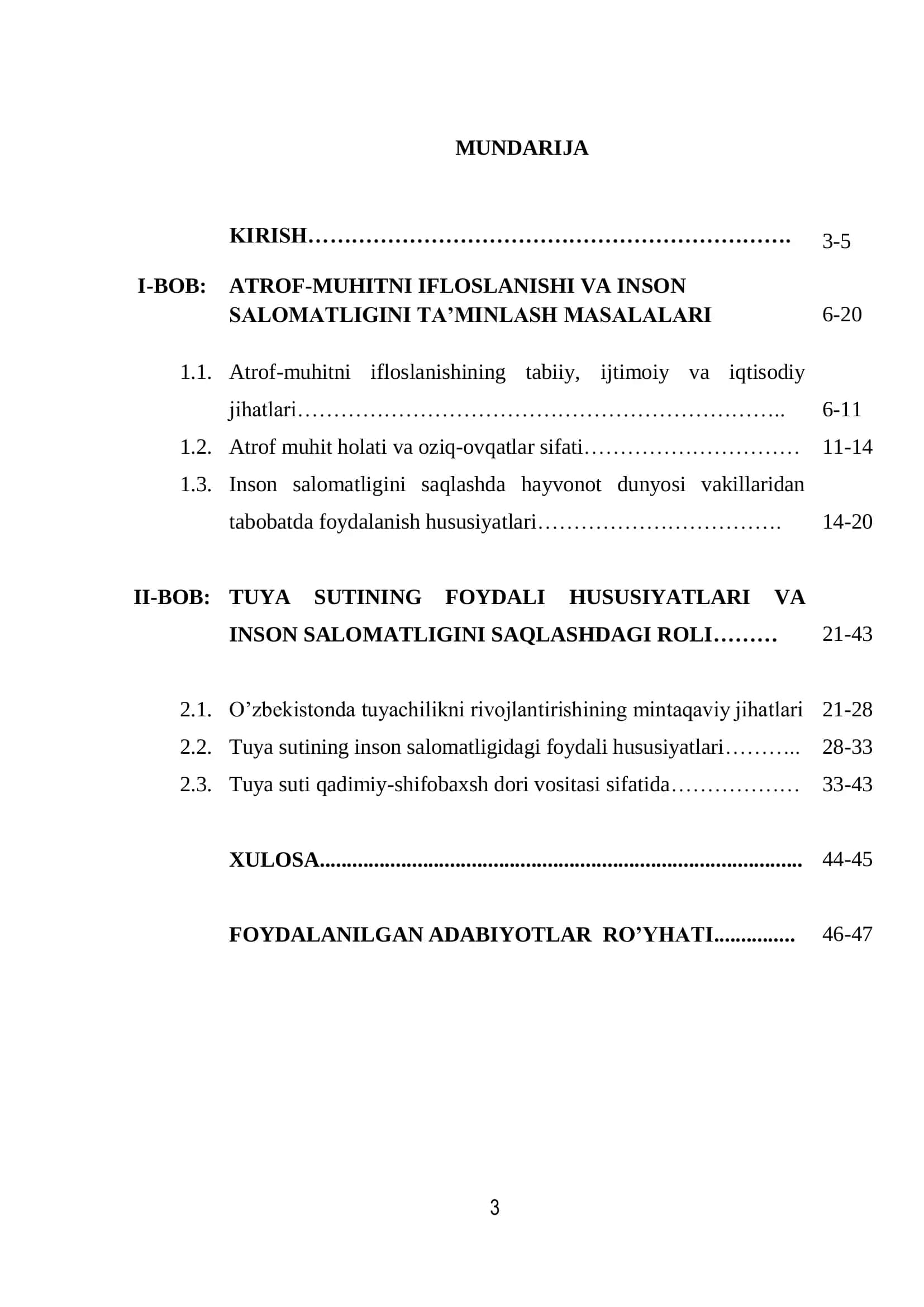 Inson salomatligining saqlashda toza ekologik mahsulot ahamiyati (tuya suti misolida) 2