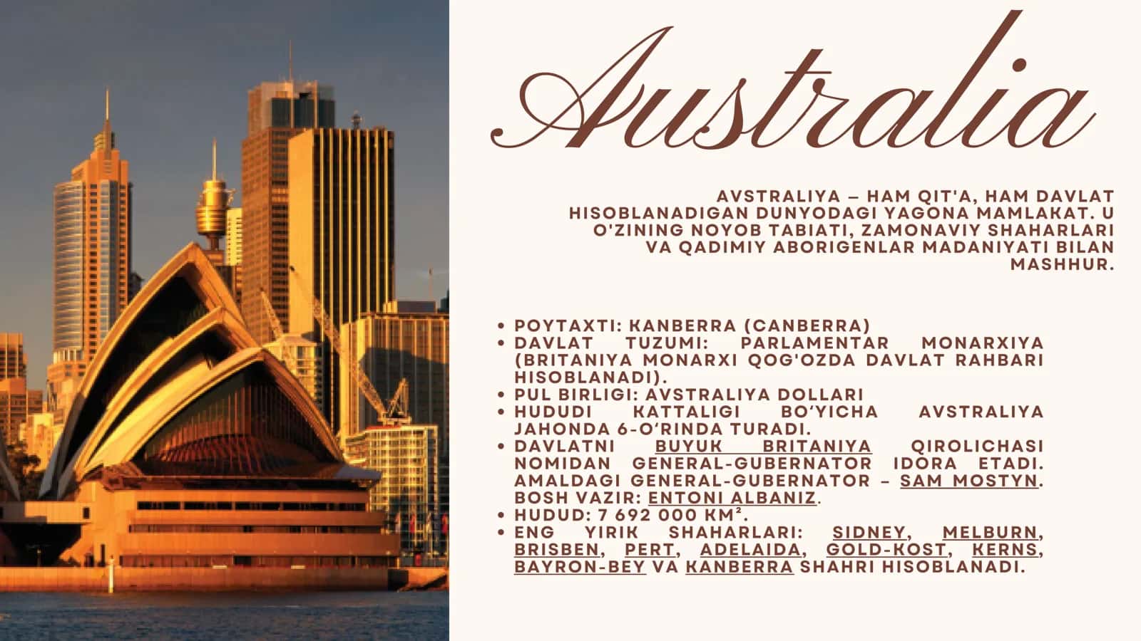 AVSTRALIYA (AUSTRALIA) 2