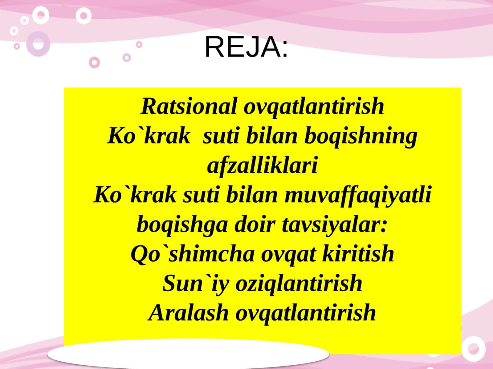 Bolalarda ovqatlanish holatini baholash 2