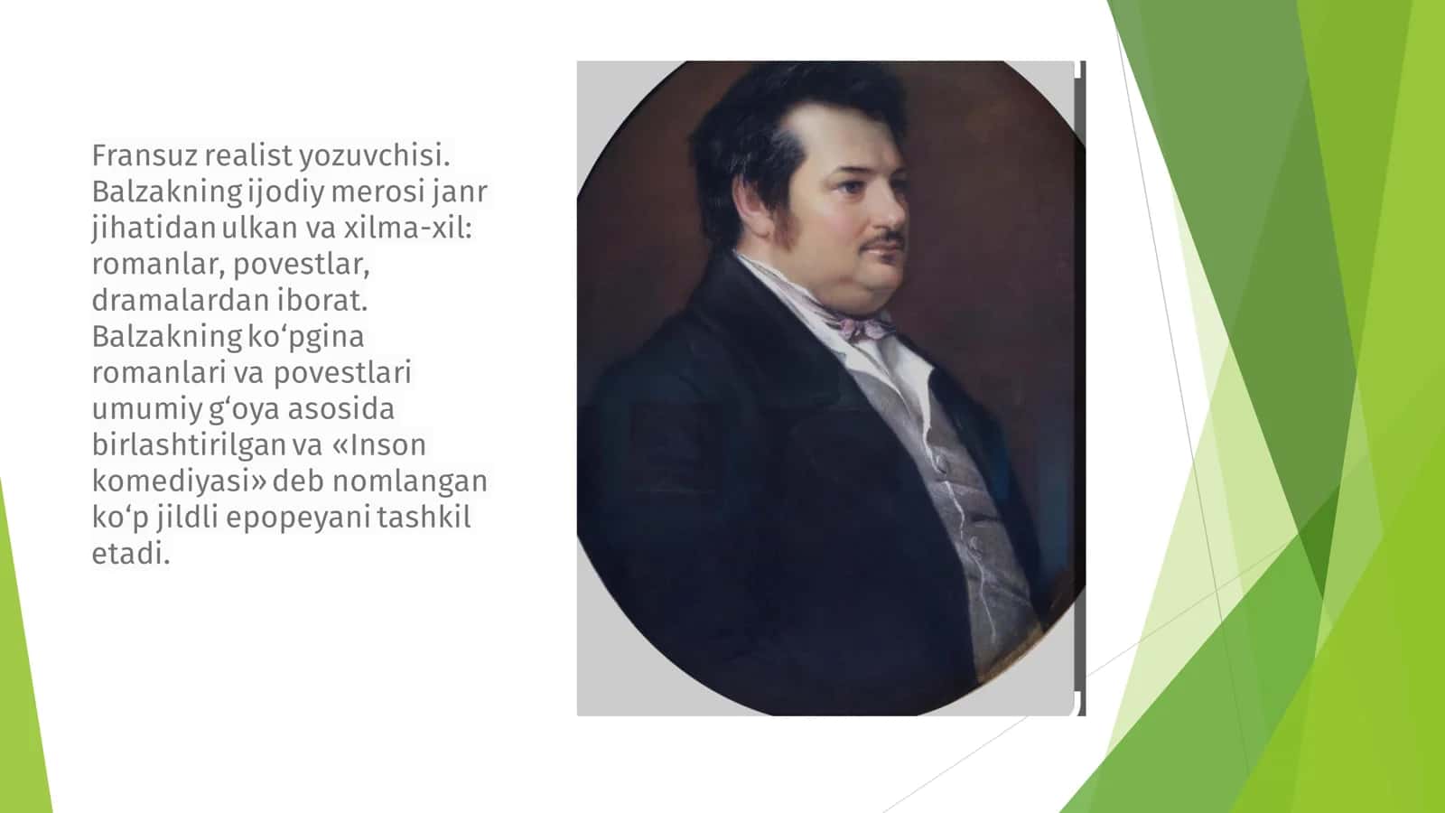 Balzak va uning “Gobsek” asari 2