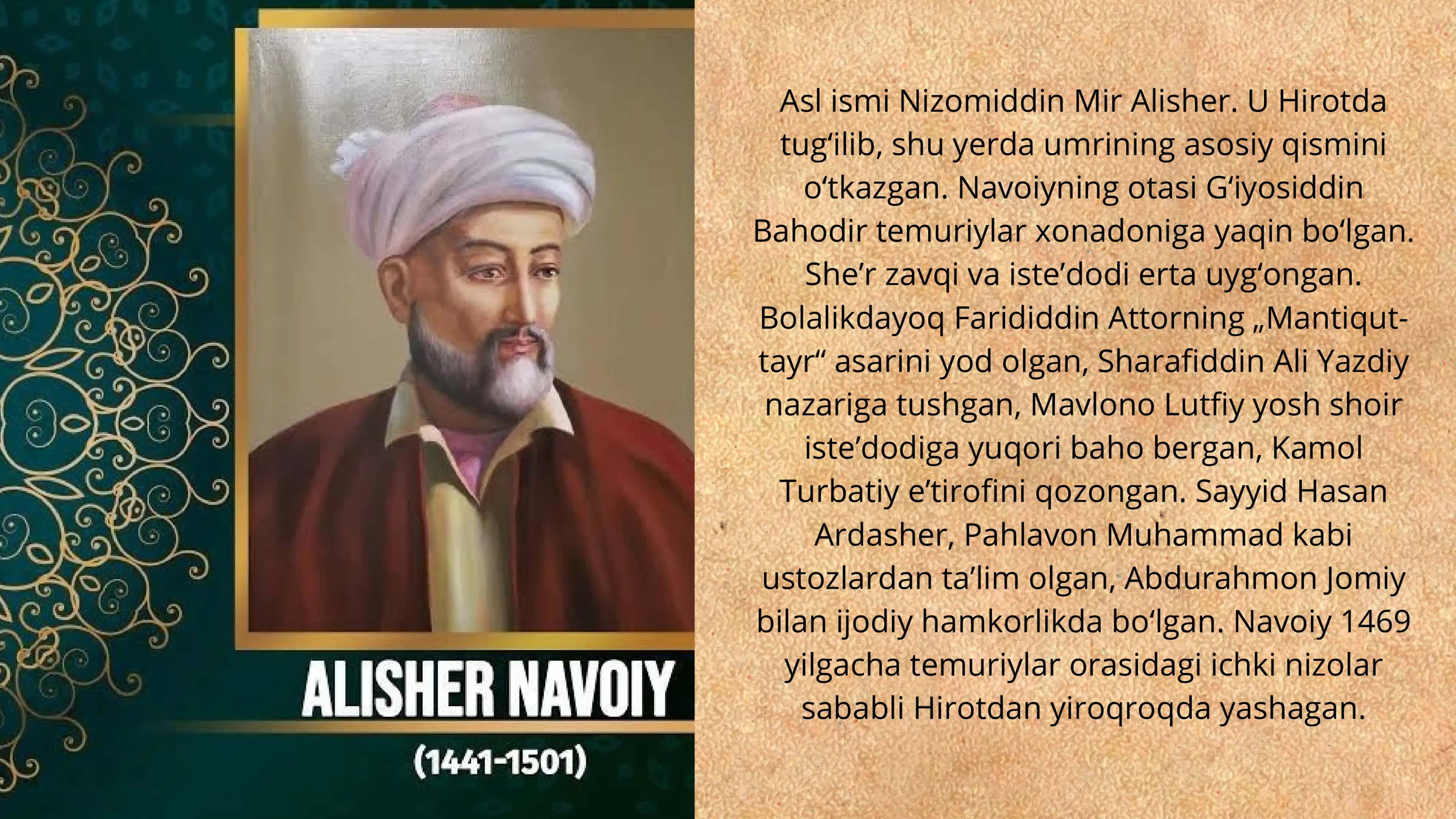 Nizomiddin Mir Alisher 2