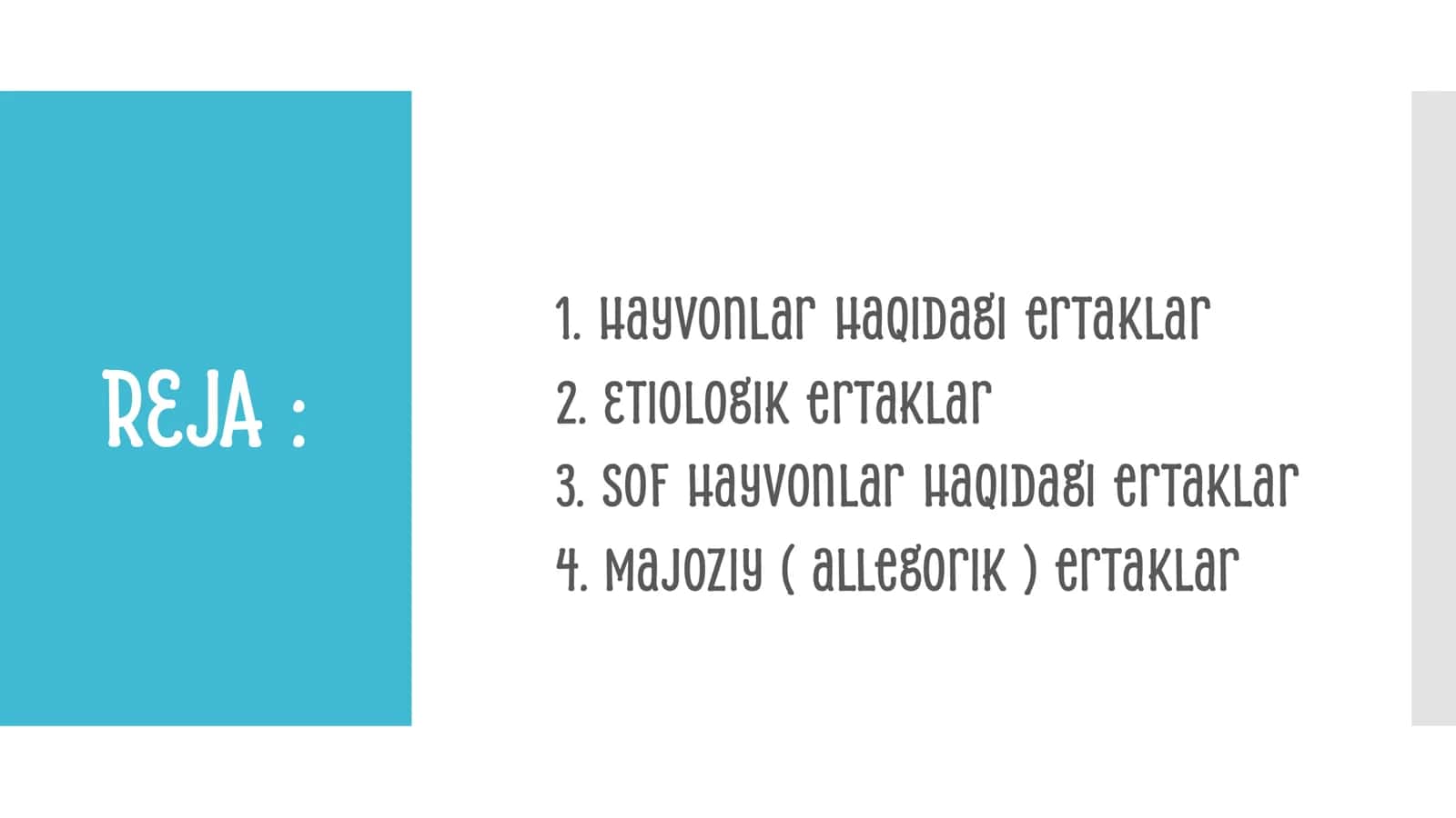 Hayvonlar haqidagi ertaklar 2