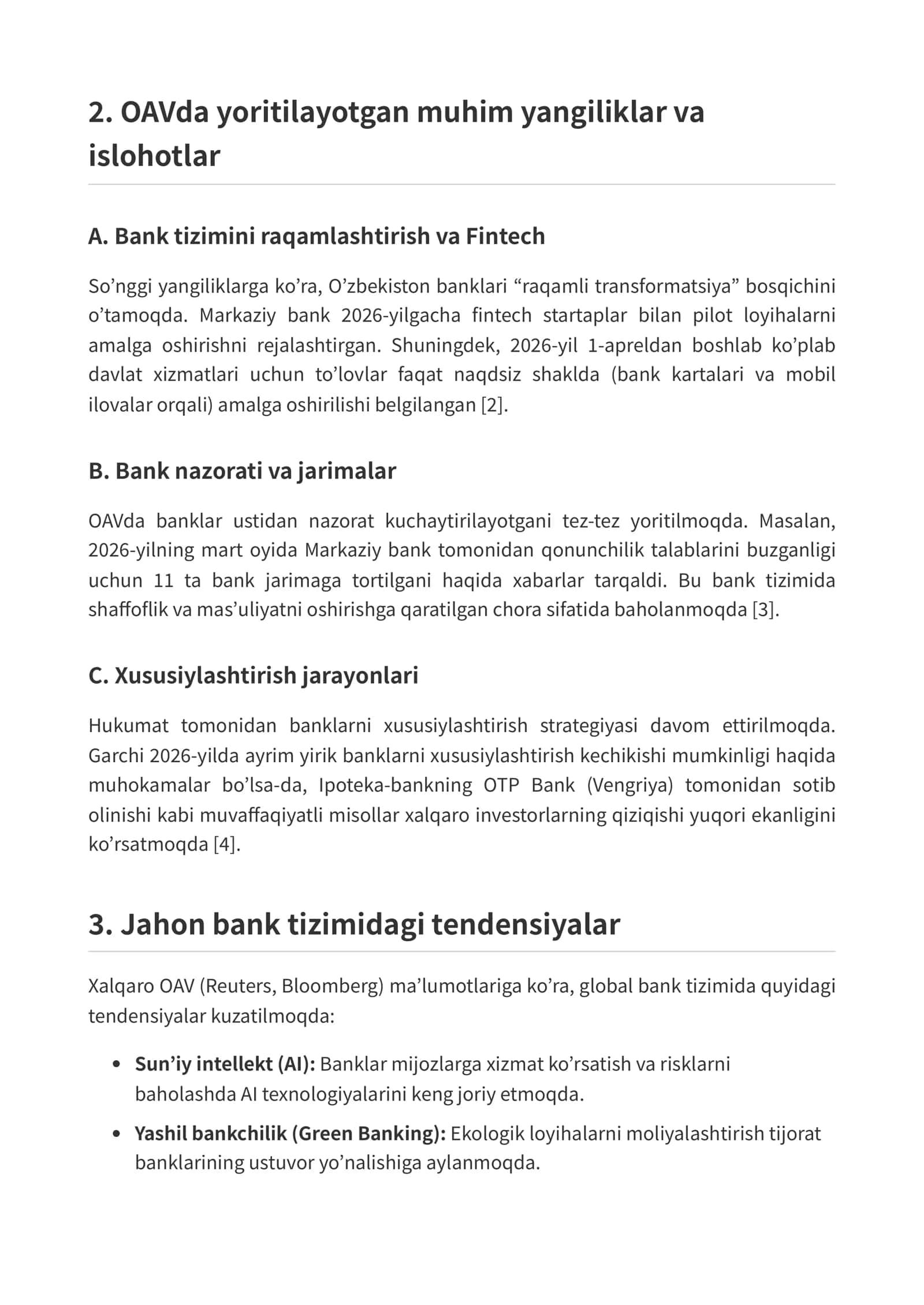 Tijorat banklari va ularning funksiyalari 2