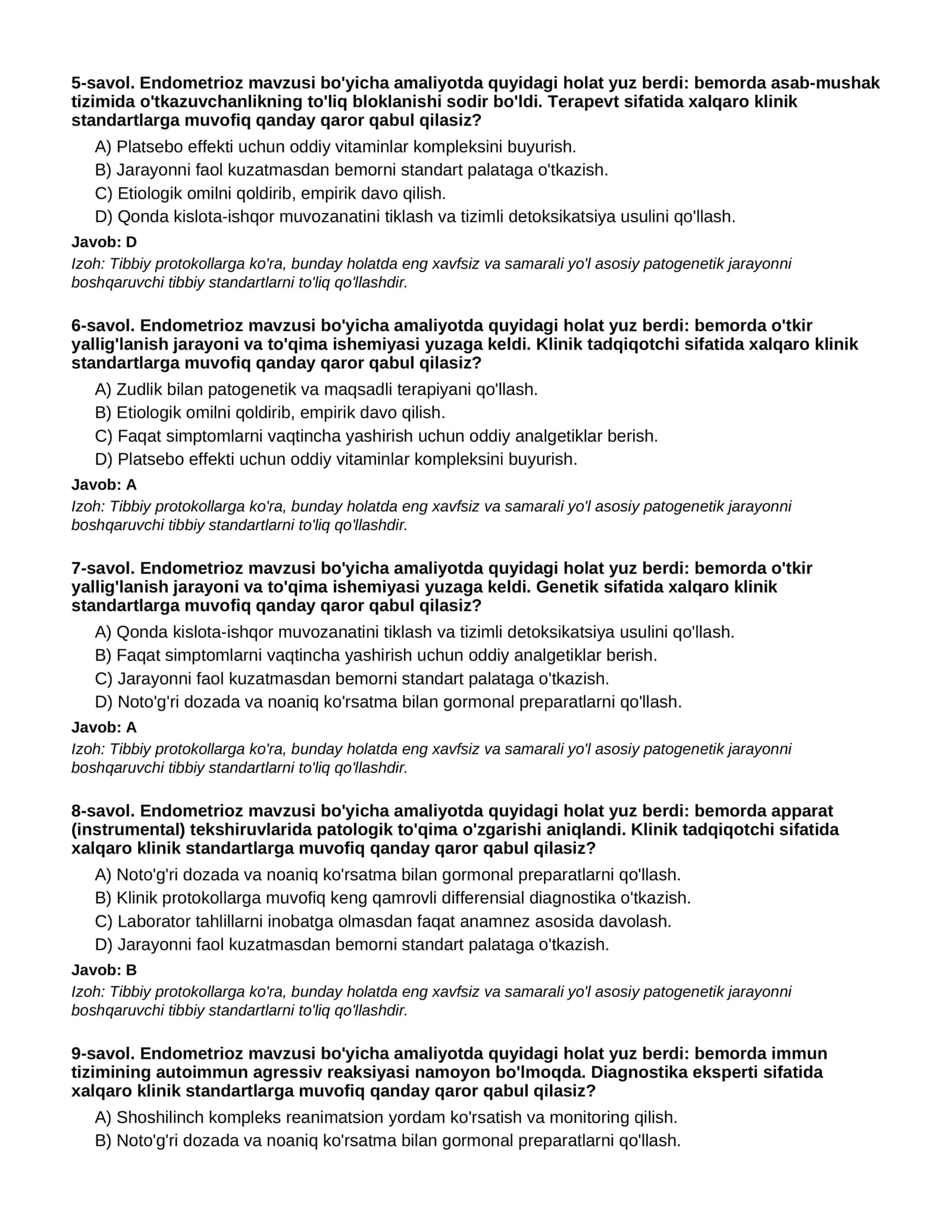ENDOMETRIOZ - 2-QISM 2