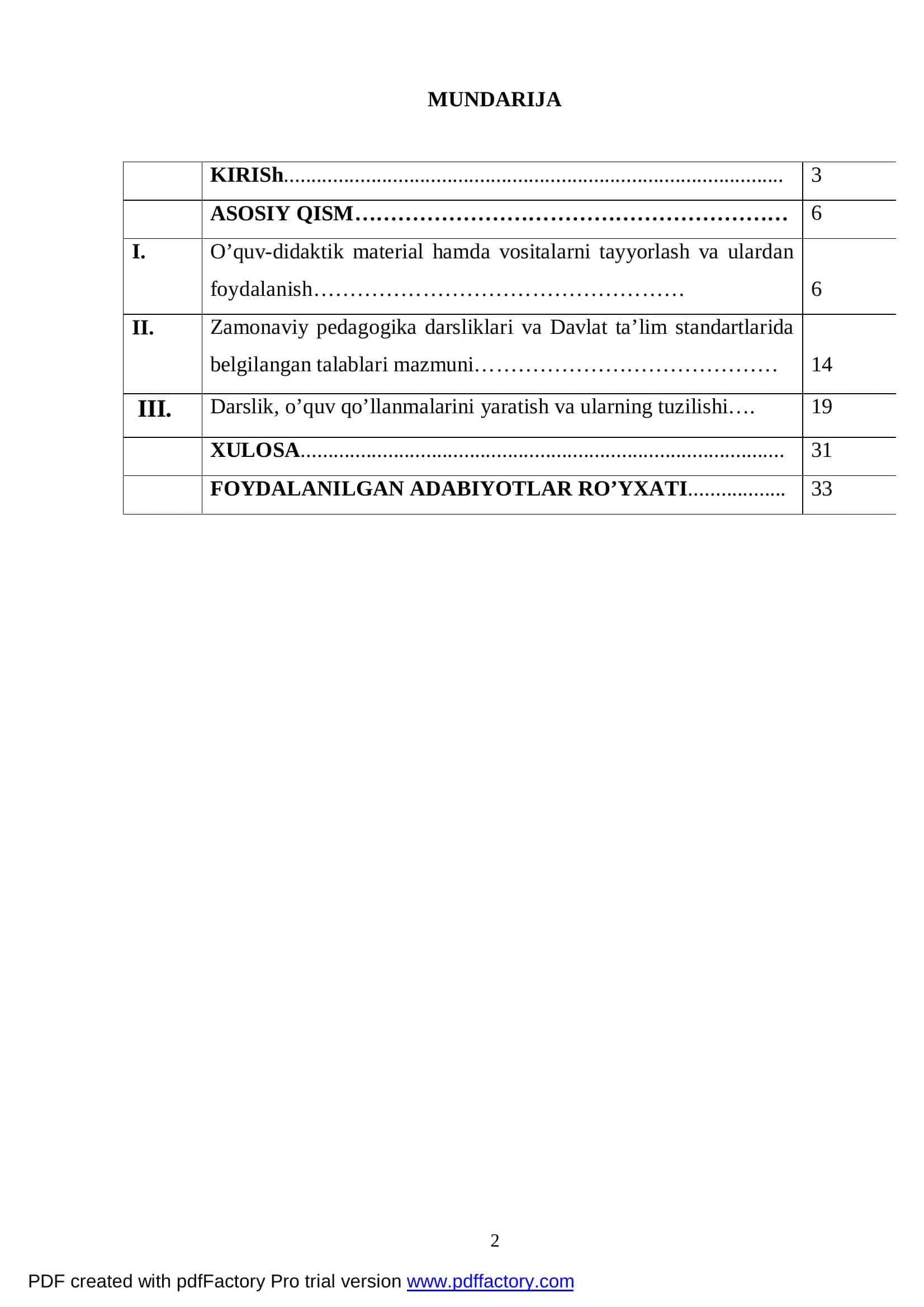 DIDAKTIK MATERIALLAR VA ULARNING TUTGAN O’RNI 2