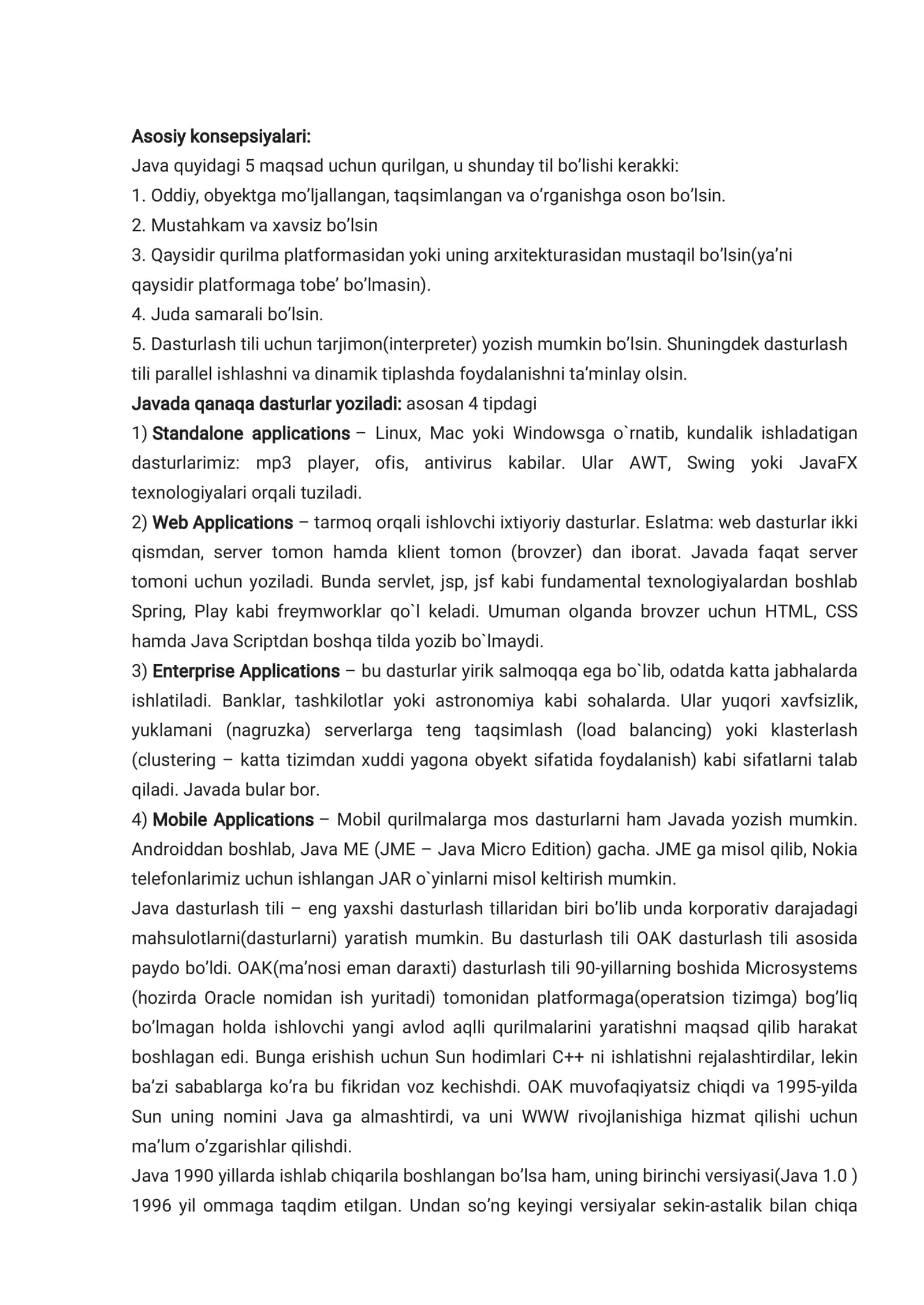 Java dasturlashtilivaplatforma 2