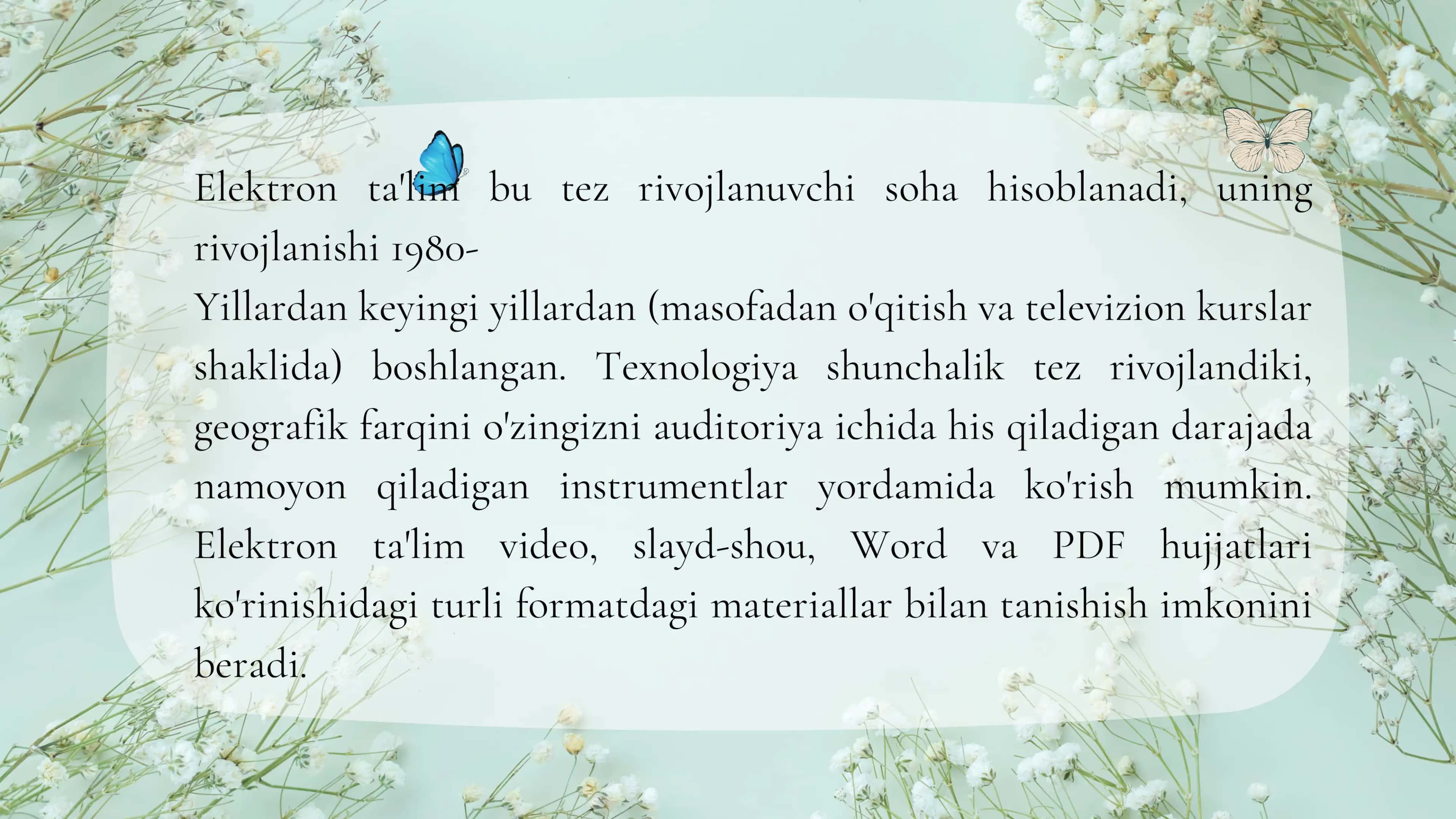 10- sinf informatika va axborot texnologiyalari fanidan elektron materiallar tayyorlash 2