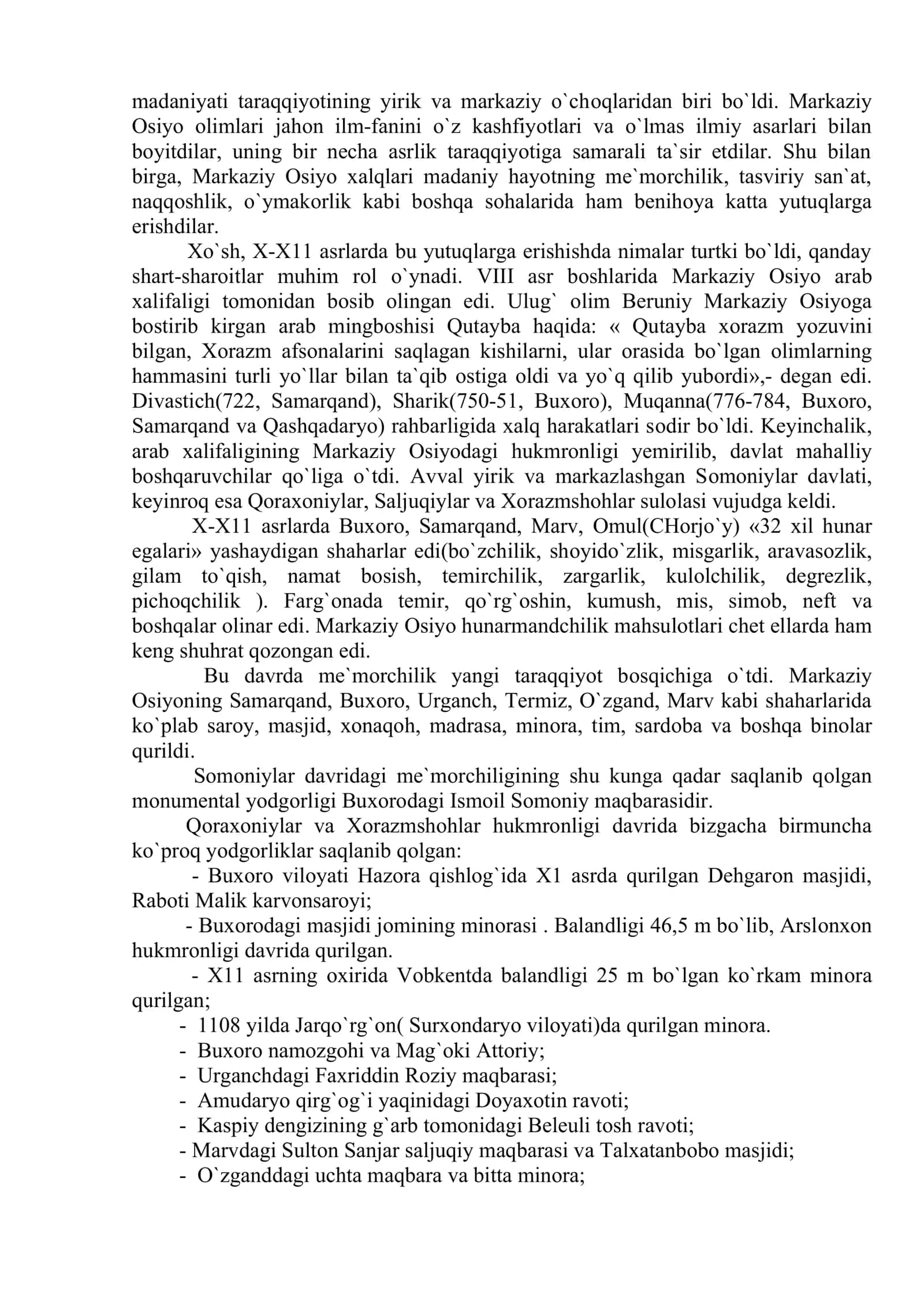 X-XII asrlarda fors-tojik adabiyotining rivojlanishi 2