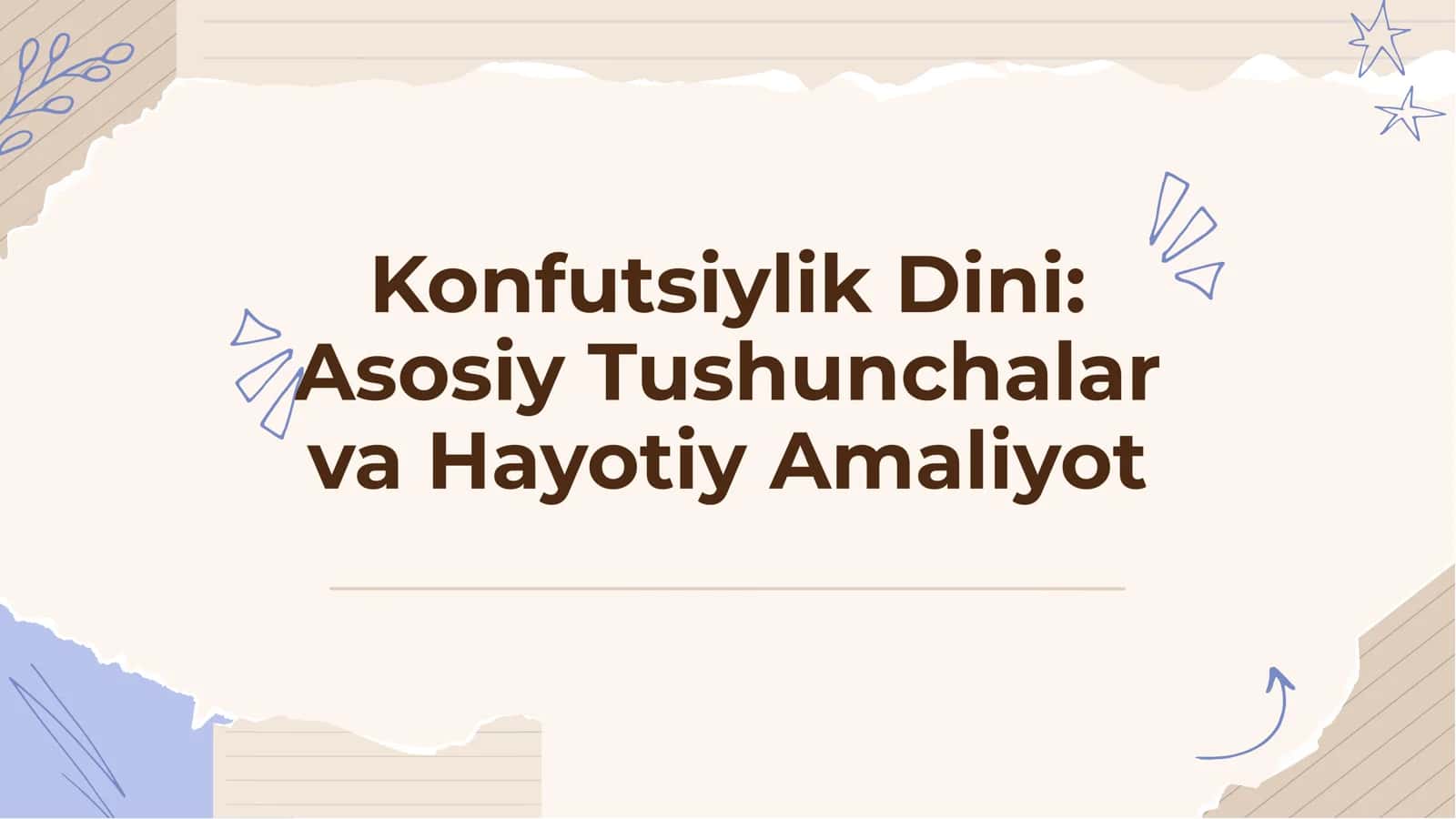 Konfutsiylik Dini: Asosiy Tushunchalar va Hayotiy Amaliyot 2