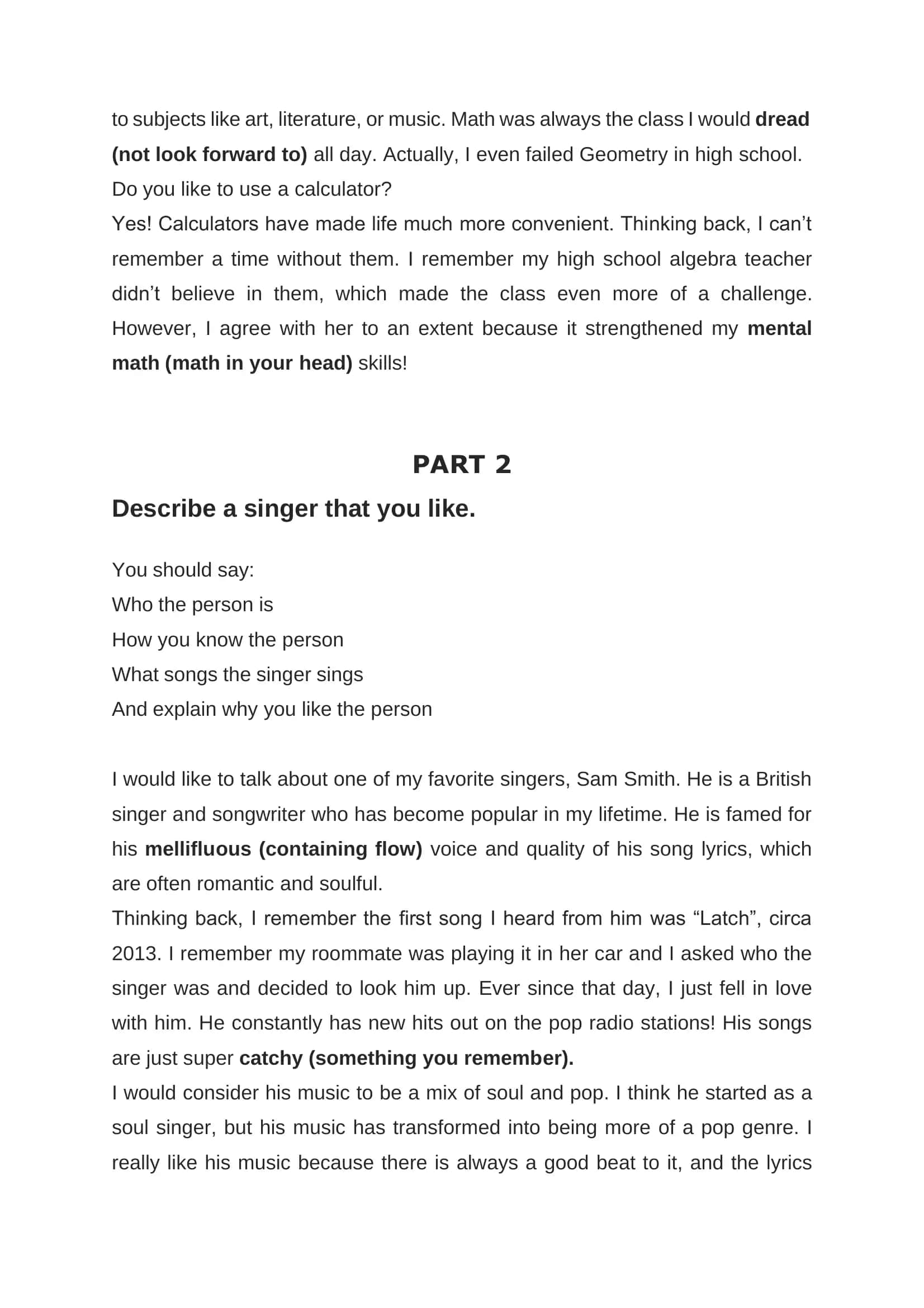 MULTI LEVEL PRACTICE TEST 3 2