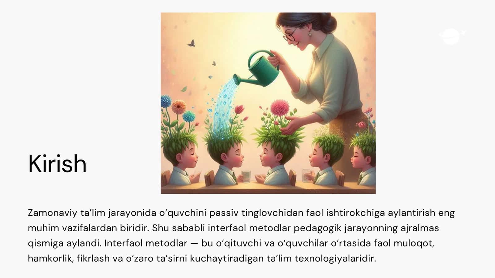 Interfaol metodlar va ularni qo'llash mahorati 2