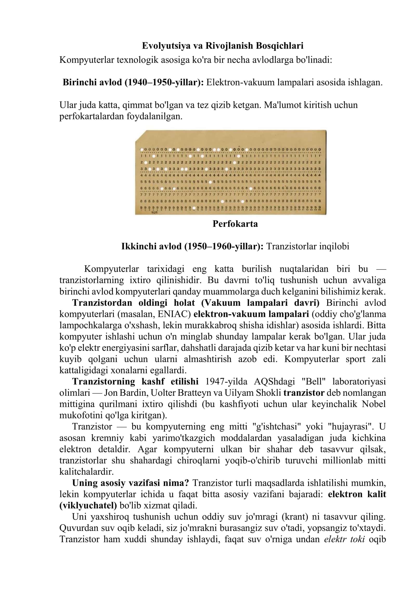 Kompyuter nima mavzusida maqola 2