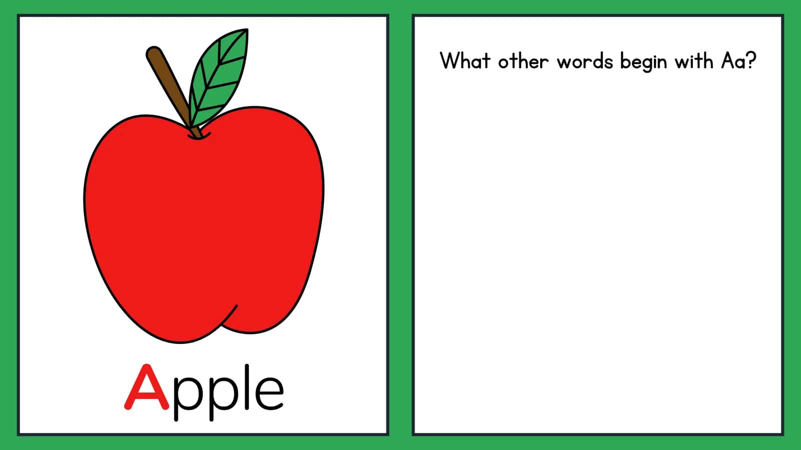 Alphabet Brainstorming Presentation 2