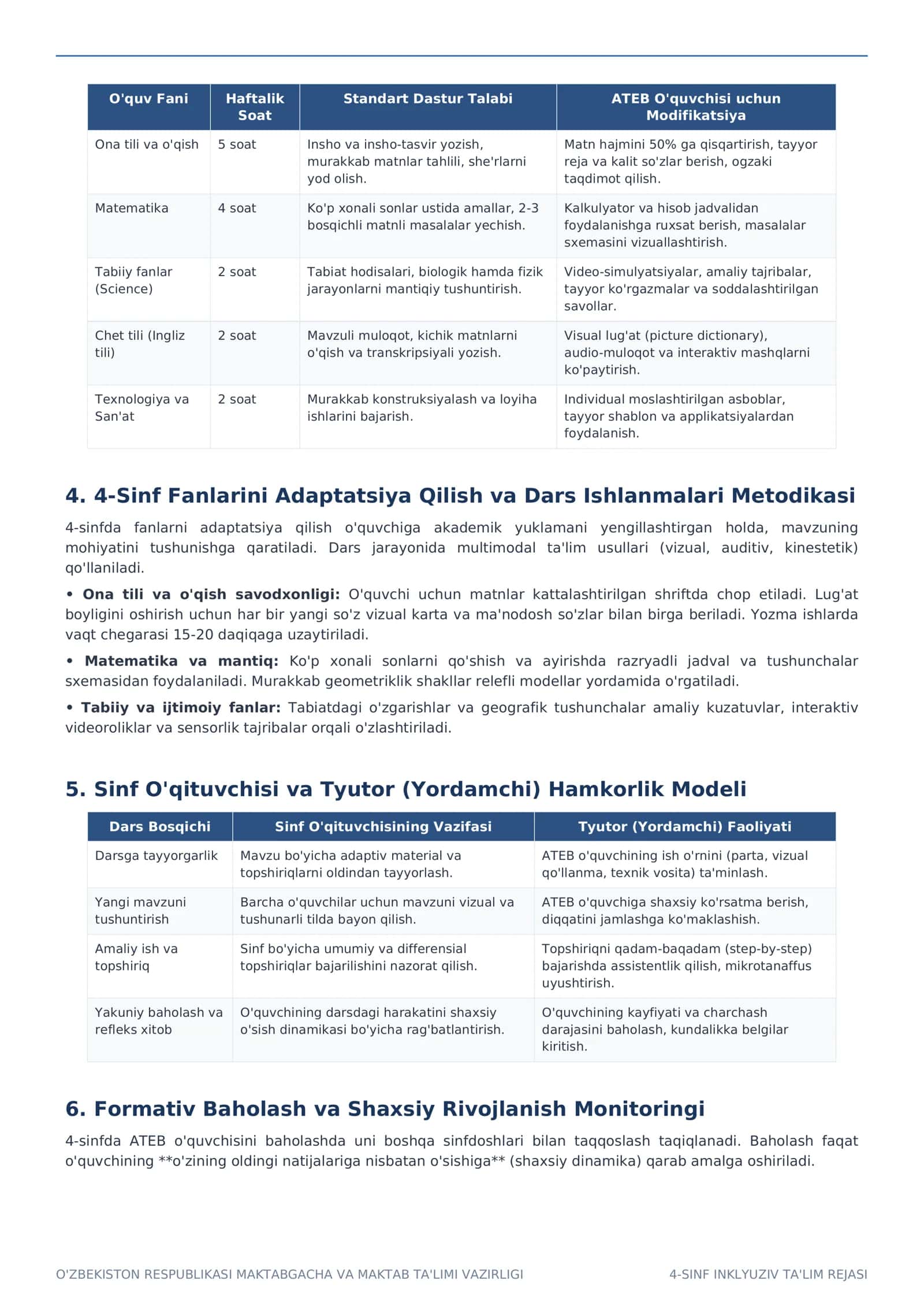 4-SINF ATEB O'quvchilarining Psixologik-Pedagogik Xususiyatlari 2