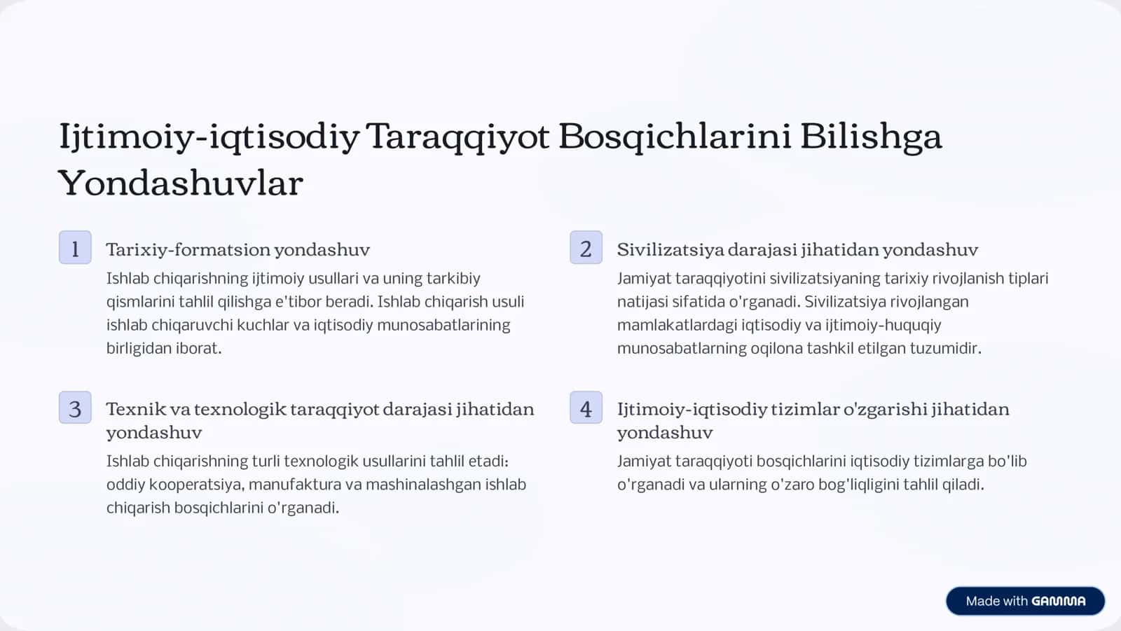 Iqtisodiy Tizimlar va Mulkchilik Munosabatlari 2