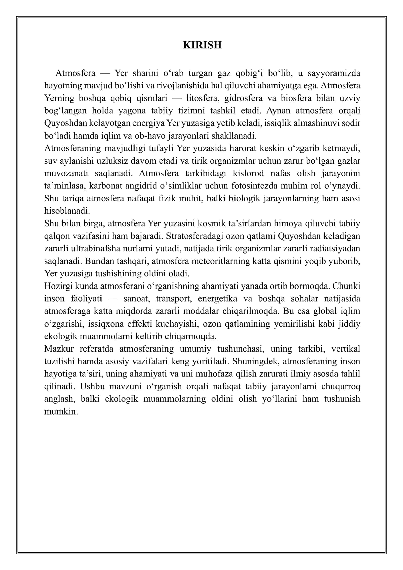 Atmosfera 2