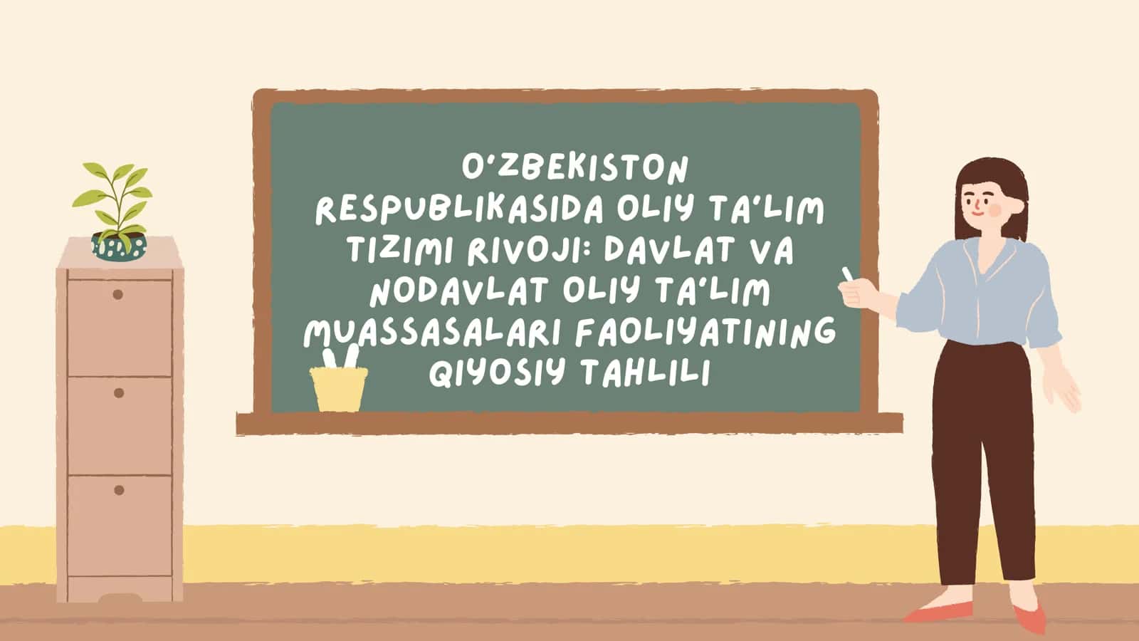 Davlat va nodavlat oliy ta’lim muassasalari faoliyatining qiyosiy tahlili 2