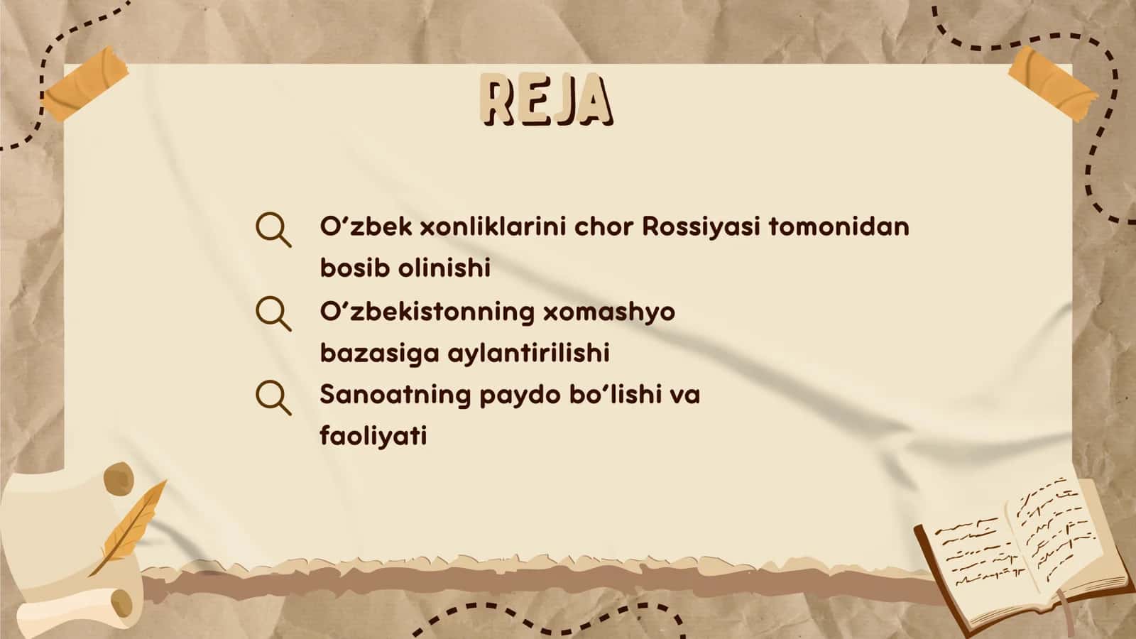 O’zbekiston Mustamalaka va Zulm iskanjasida 2