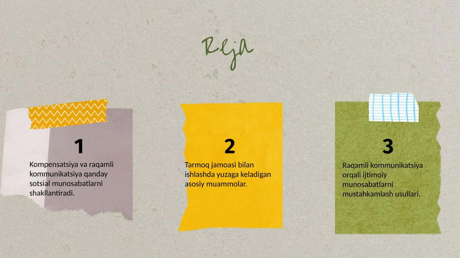 Tarmoq jamoasi kompensatsiya va raqamli kommunikatsiya tushunchalari 2