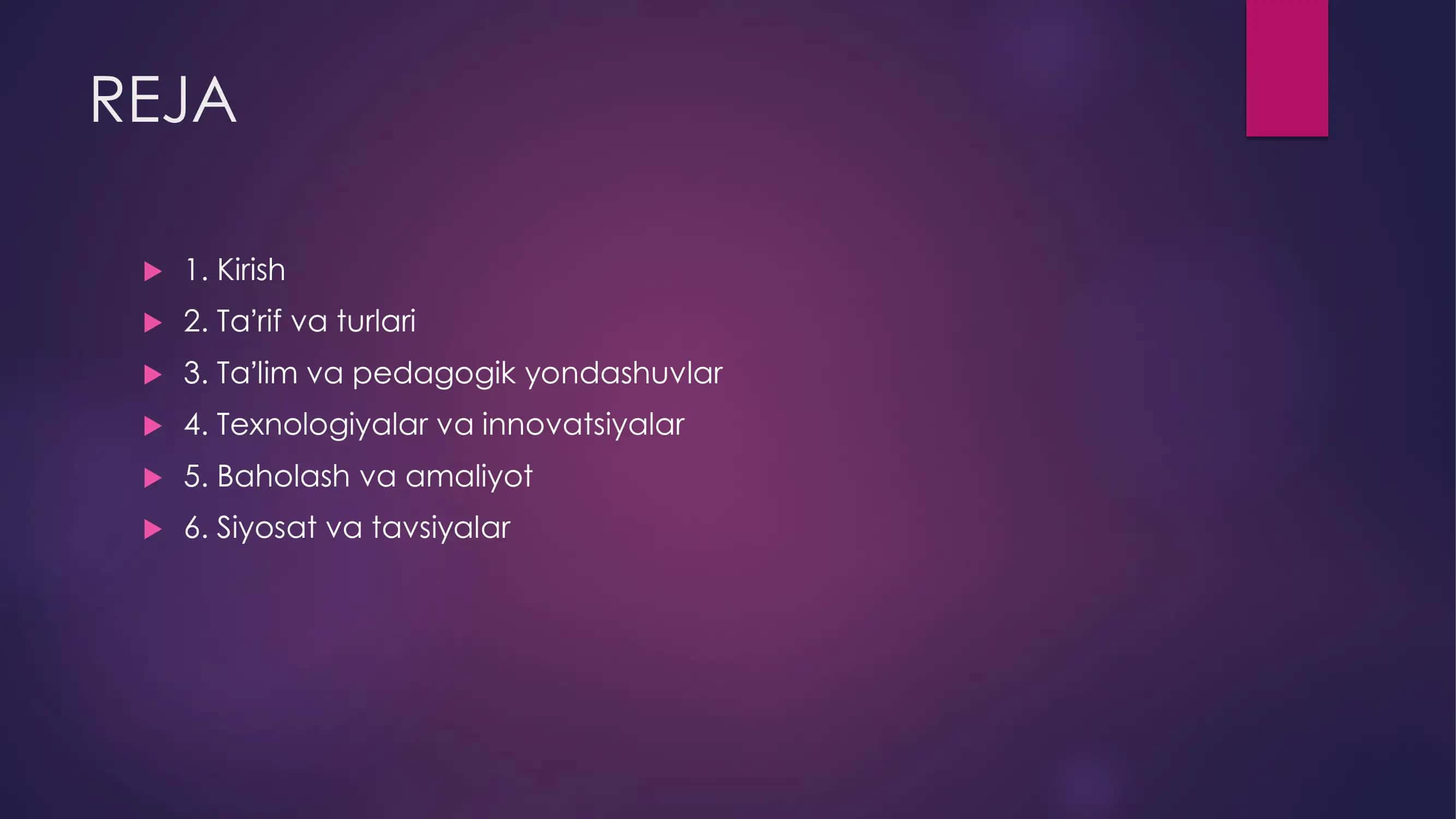 Amaliy qobilyatlarning rivojlanishi 2