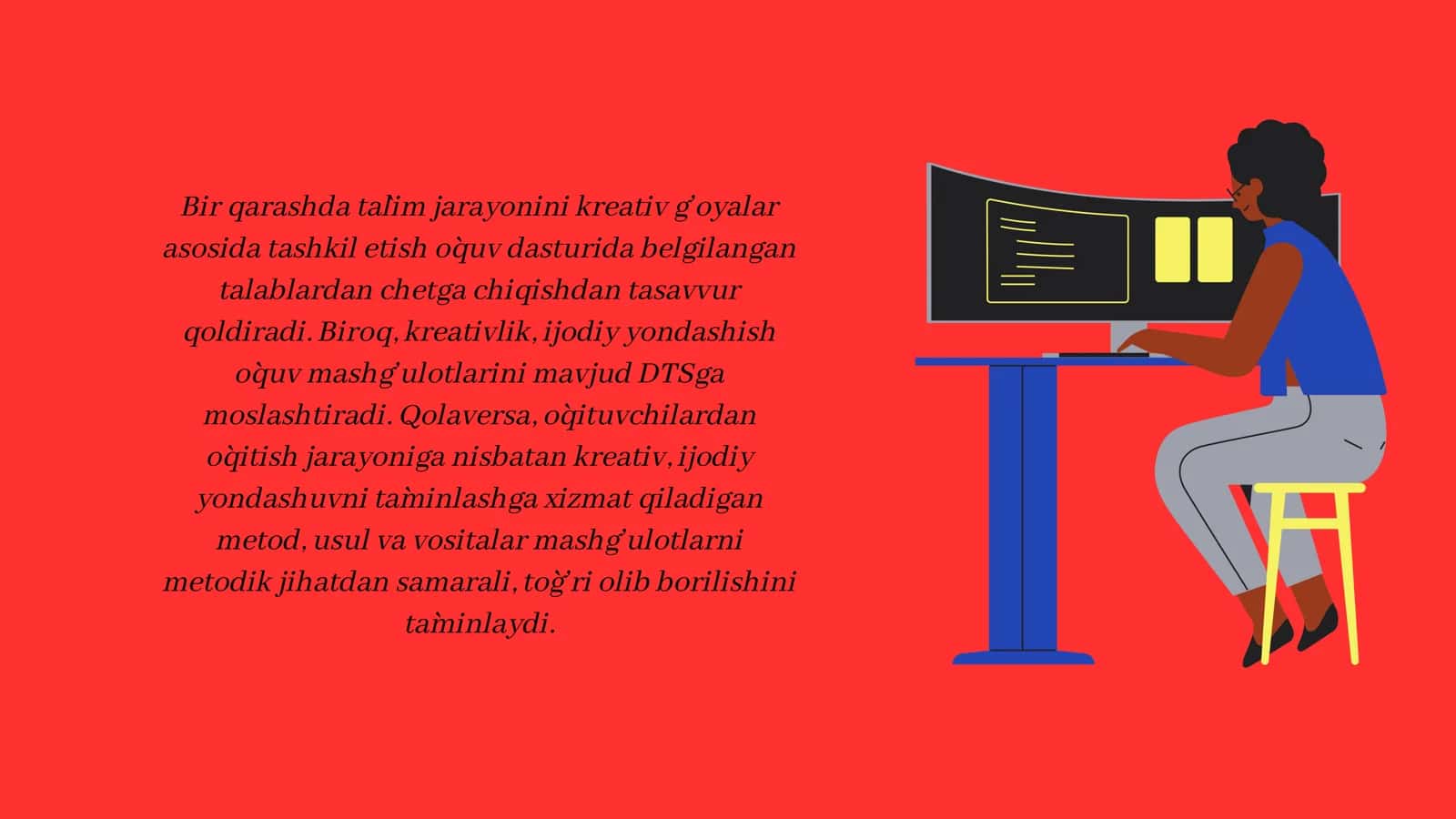 O`QUV DASTURLARINI YARATISHDA KREATIV YONDASHUV 2
