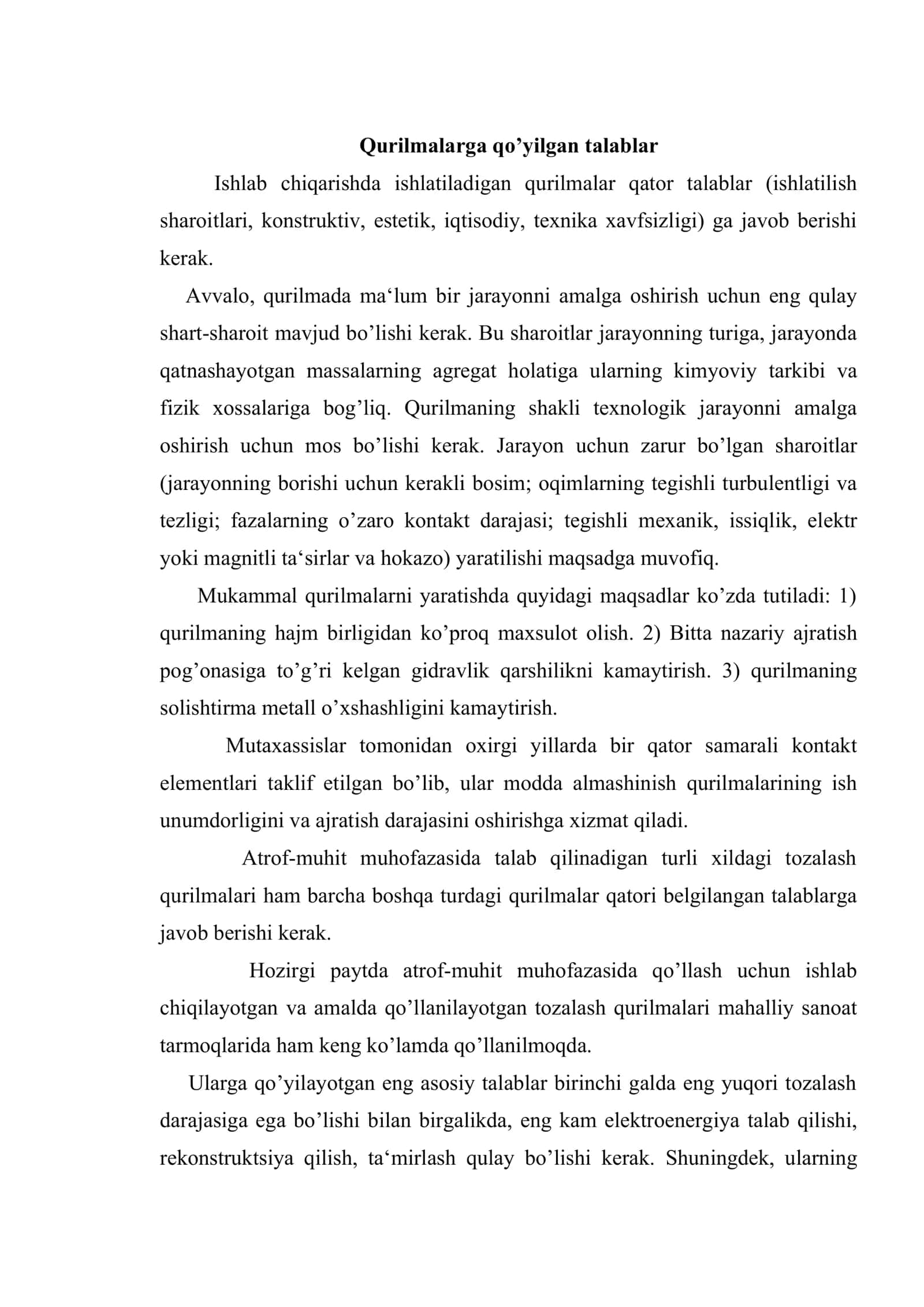 Mukammal qurilmalar yaratish asoslari 2