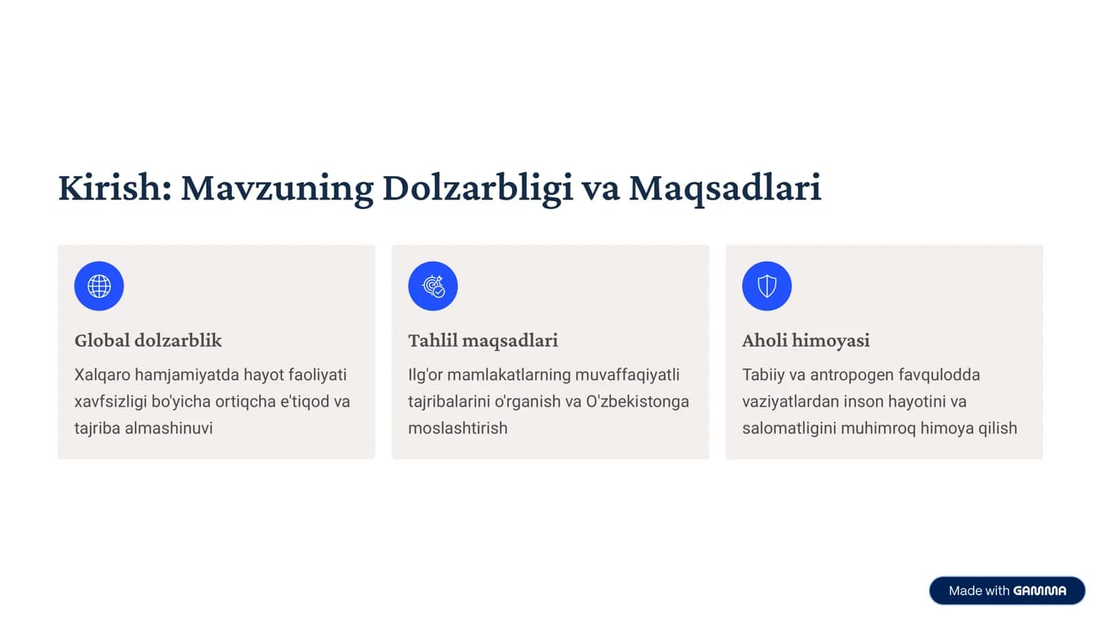 Global standartlar, innovatsion yondashuvlar va amaliy tajriba 2