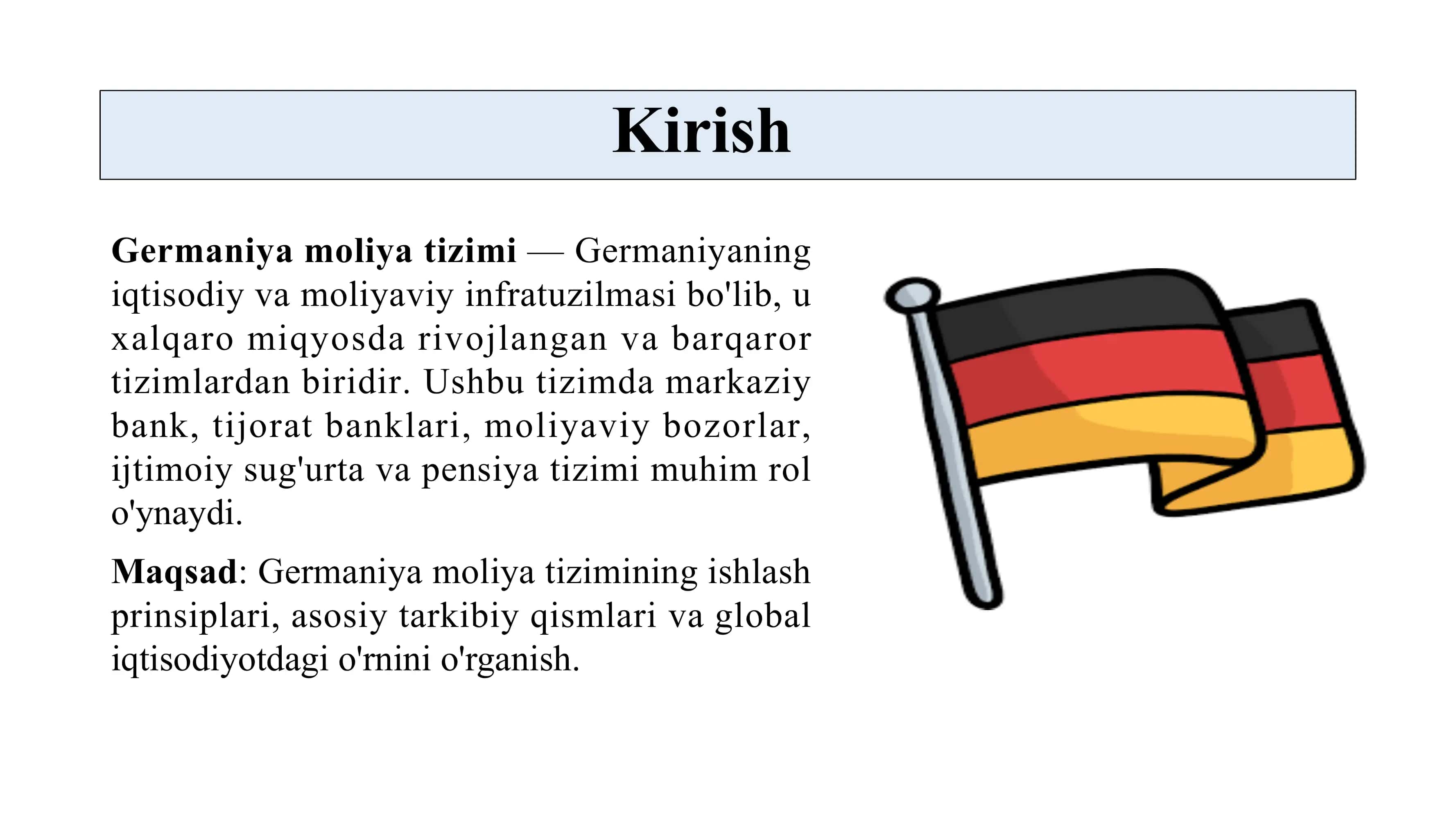 germaniya moliya tizimi 2