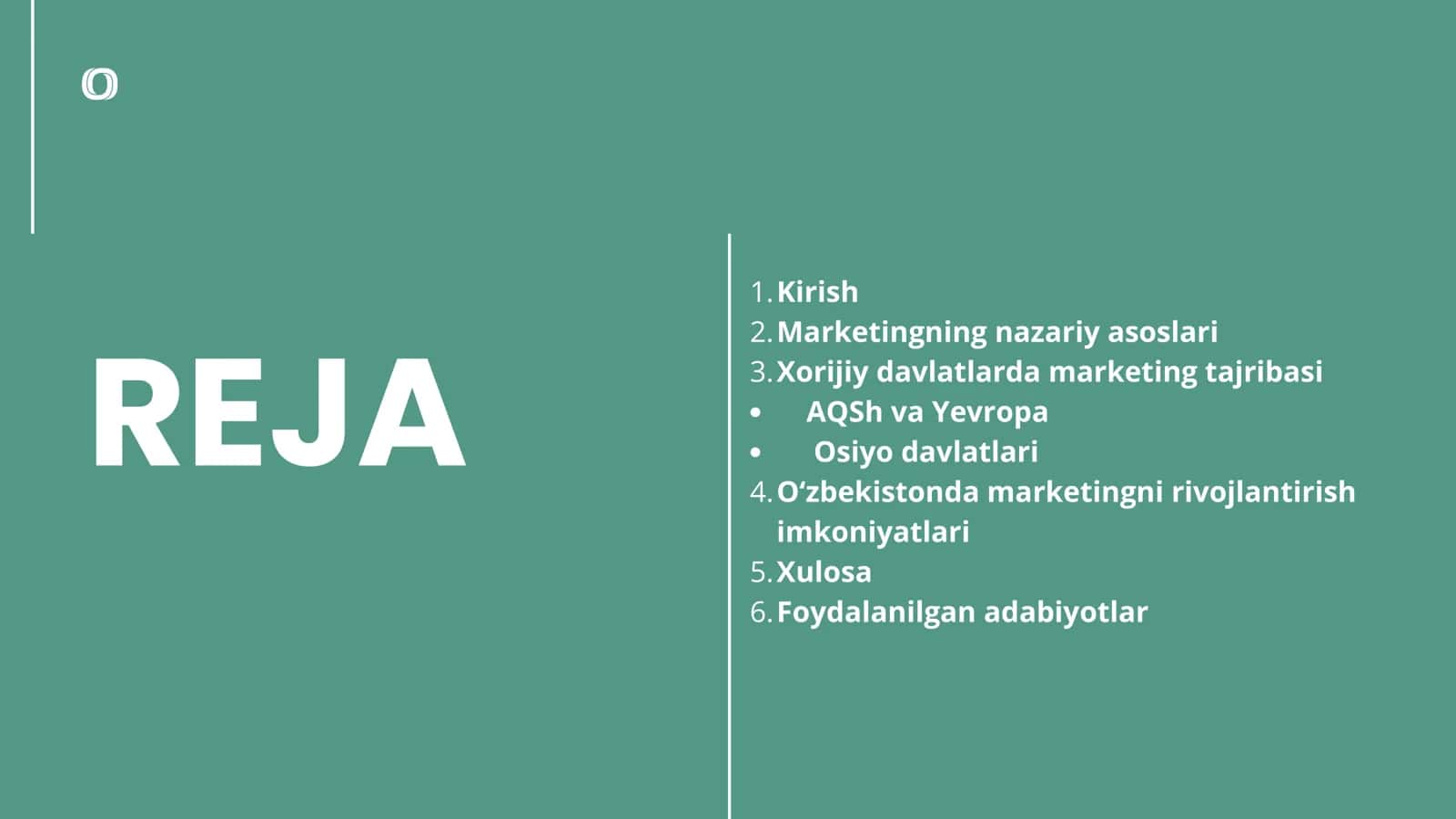 Xorijiy davlatlar iqtisodiyotida marketingni qo'llash amaliyoti tajribasi 2