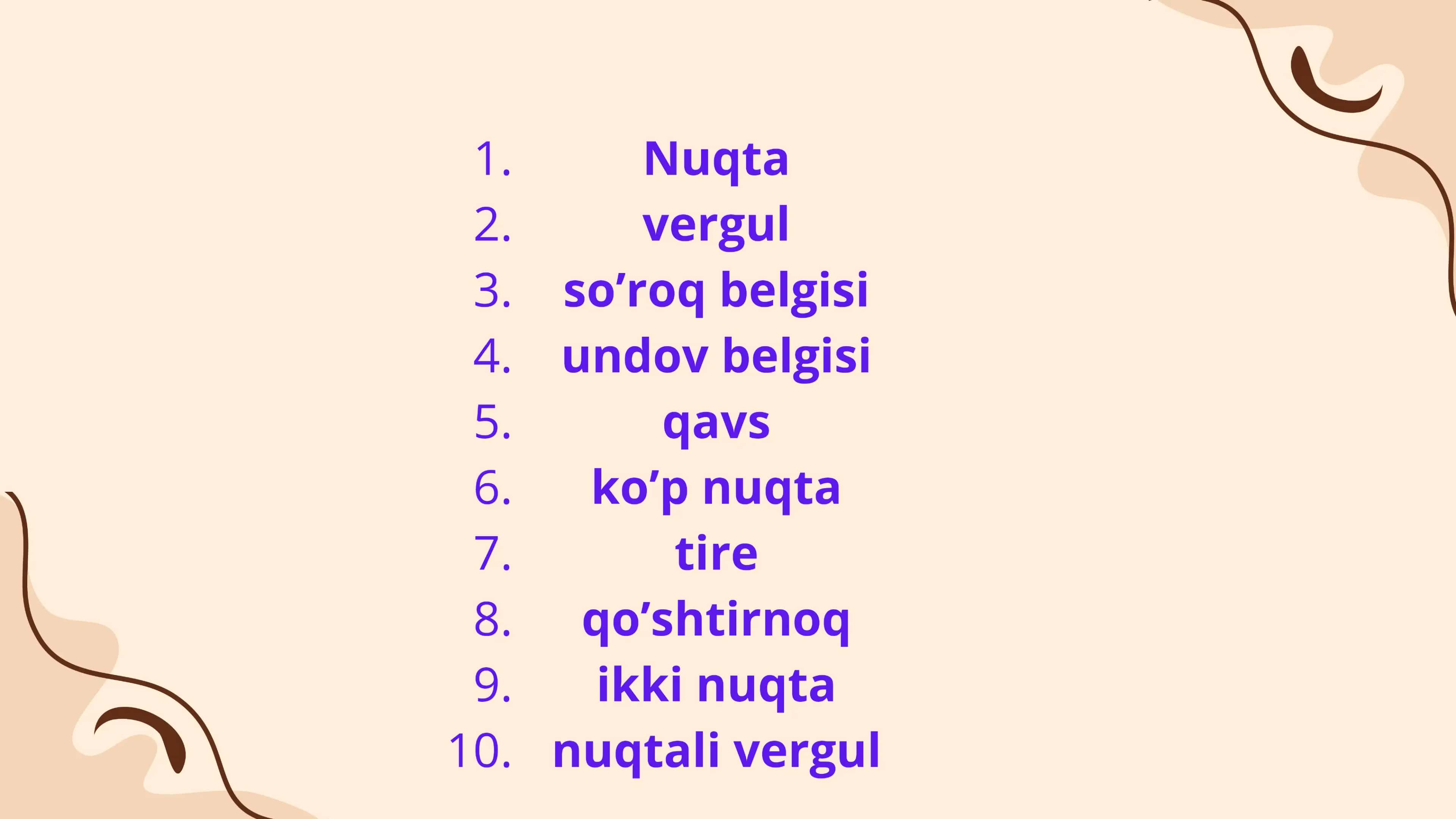 Taqdimot, mustaqil ish 2