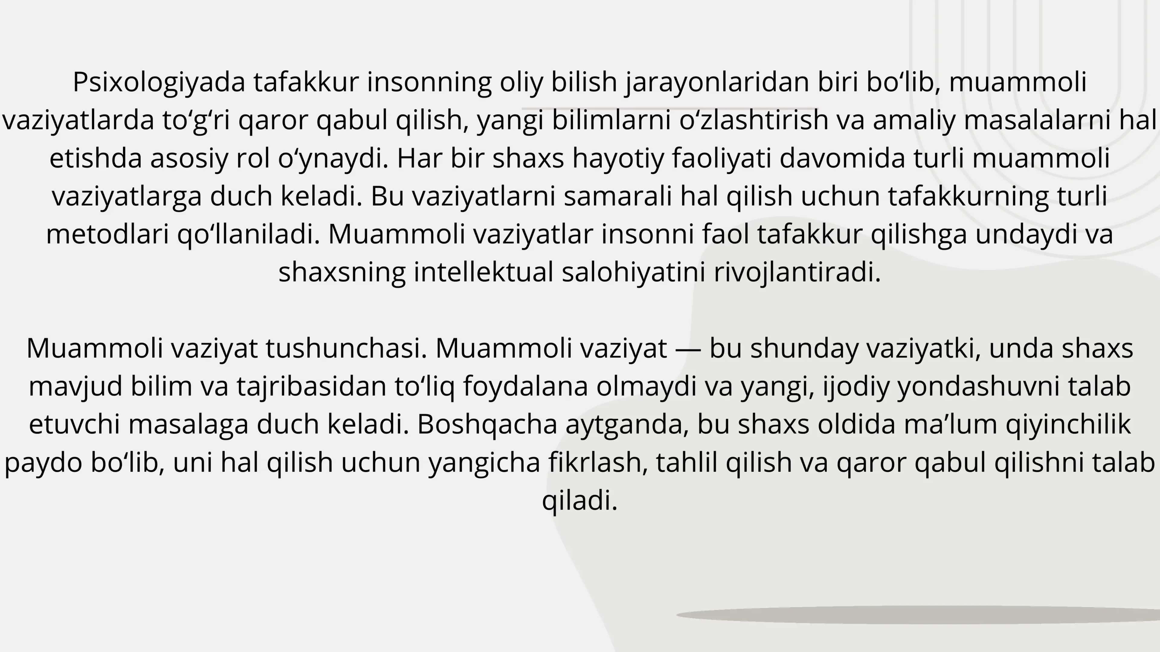 Tafakkur Mavzusida slayd 2