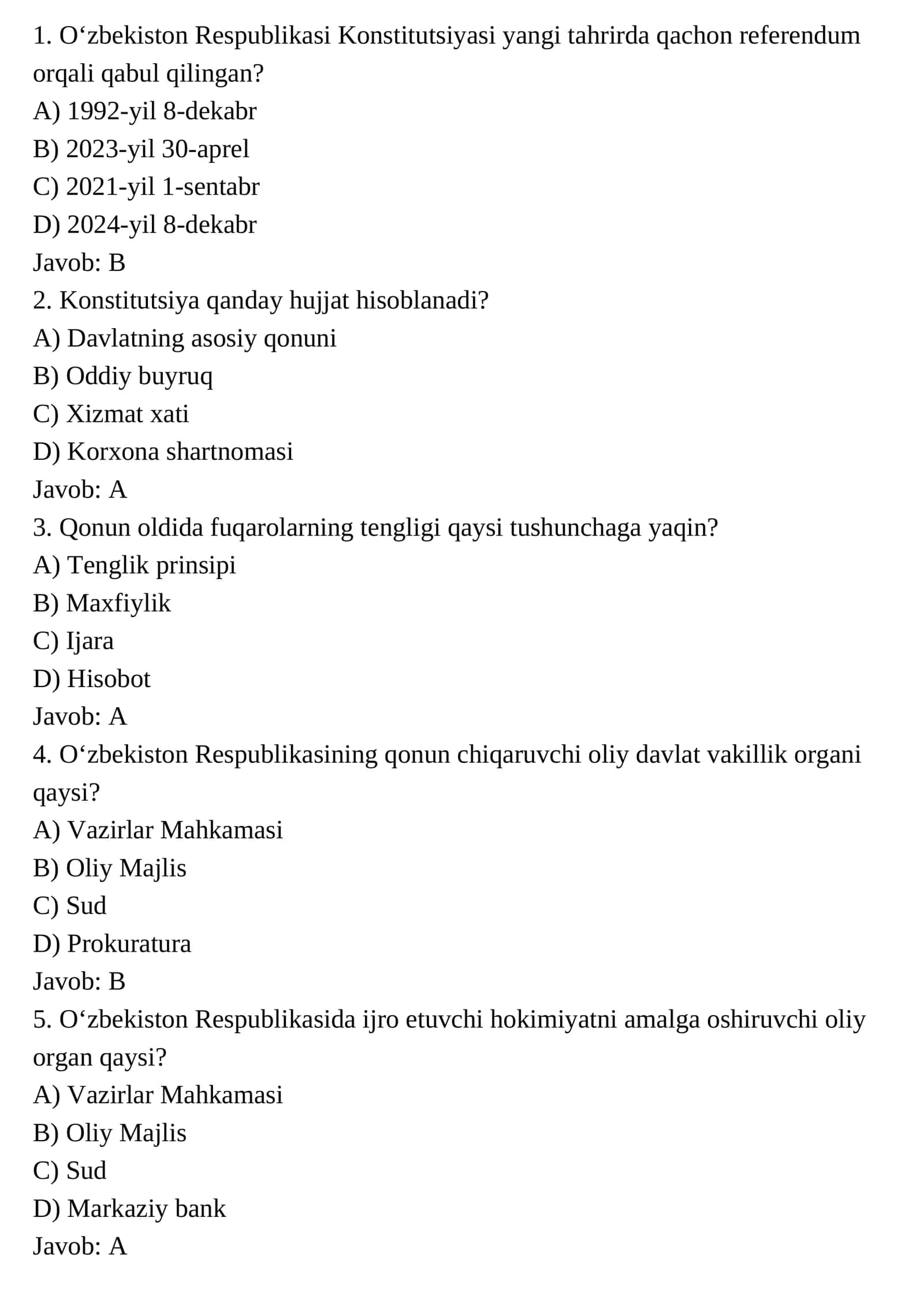 ARGOS 2026 — 100 TA NAMUNAVIY TEST 2