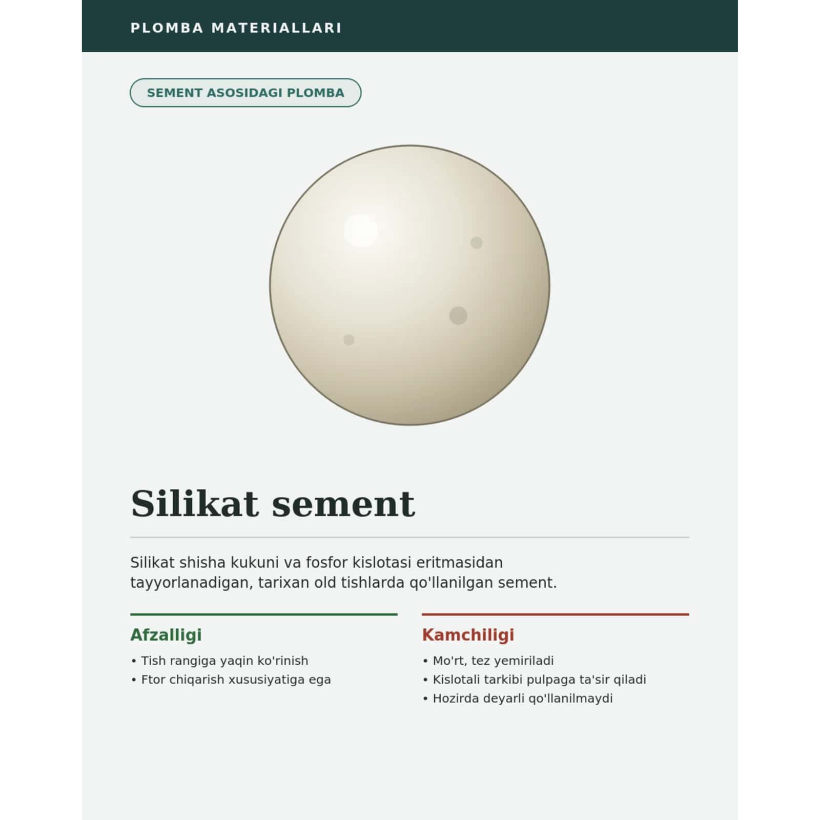 Plomba turlari ularning xususiyatlari avzaligi va kamchilliklari, ularning ishlatilish zonalari haqida tayyorlangan taqdimot. 2