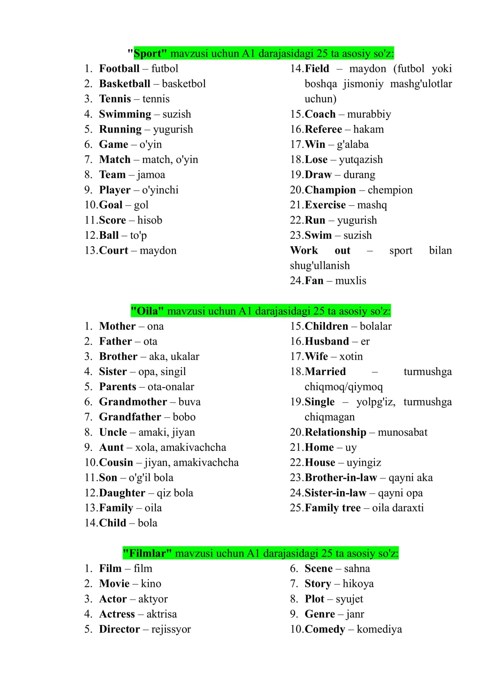 Reach English General Vocabulary All Level 2